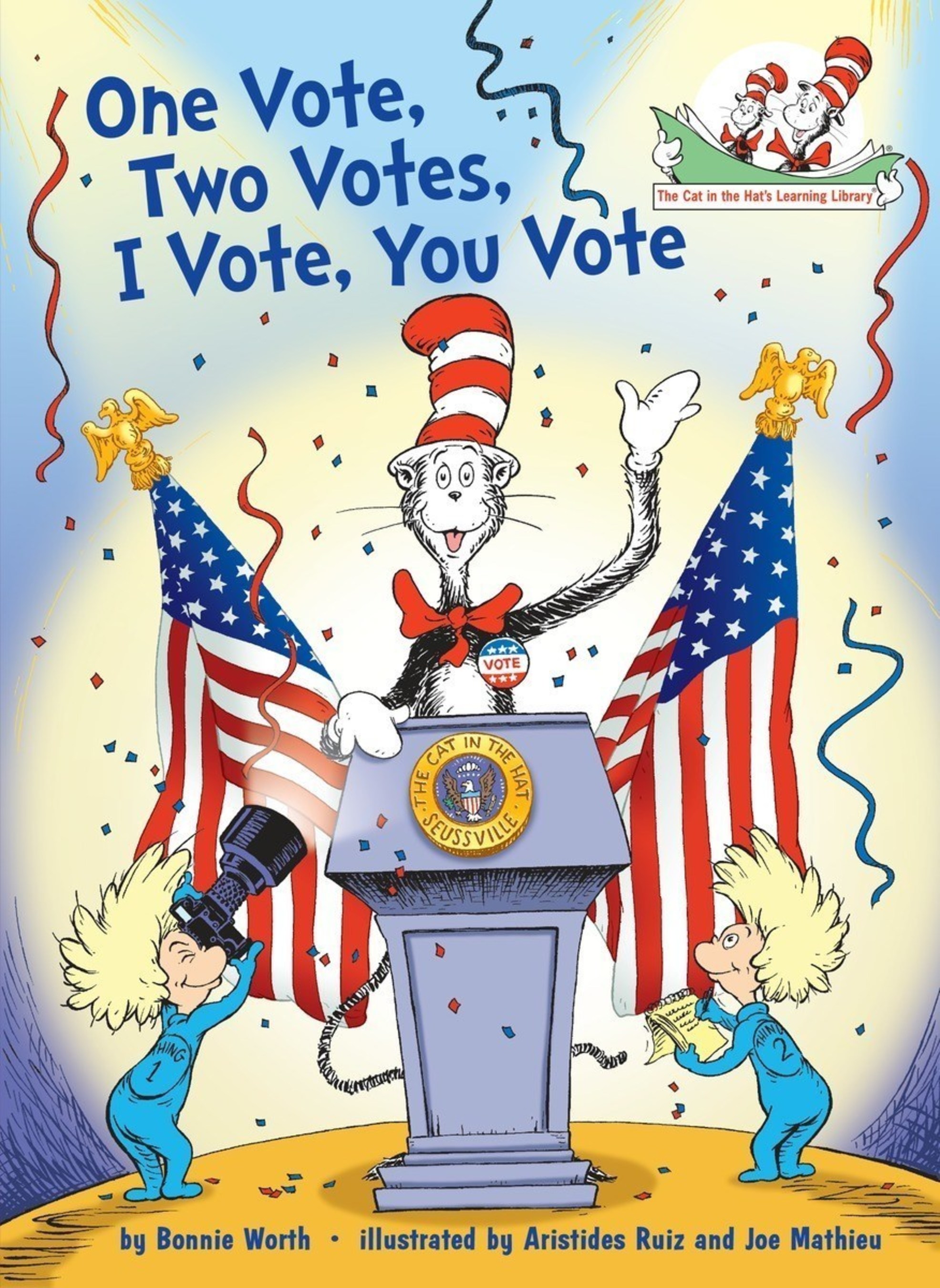 One Vote, Two Votes, I Vote, You Vote Jacket Image; On Sale: July 26, 2016