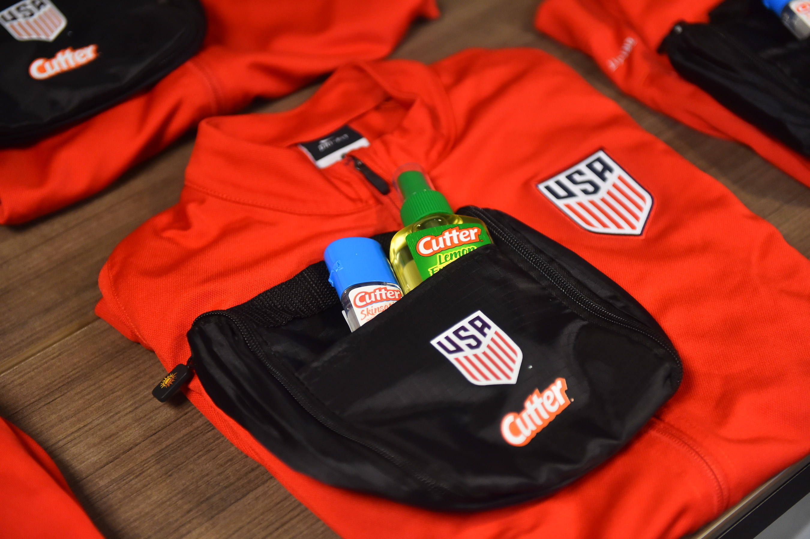 Cutter personal insect repellent kits were delivered to U.S. Soccer to help keep U.S. Women's National Team players heading to Rio and other Men's and Women's National Team players at all ages traveling across the world safe from mosquitoes.