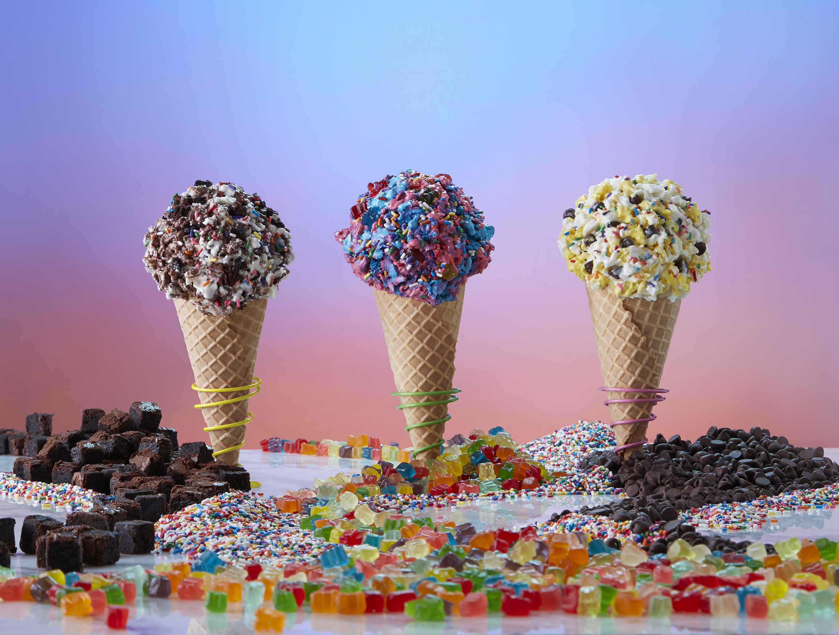 Marble Slab Creamery Introduces Candy Crush Inspired Flavors