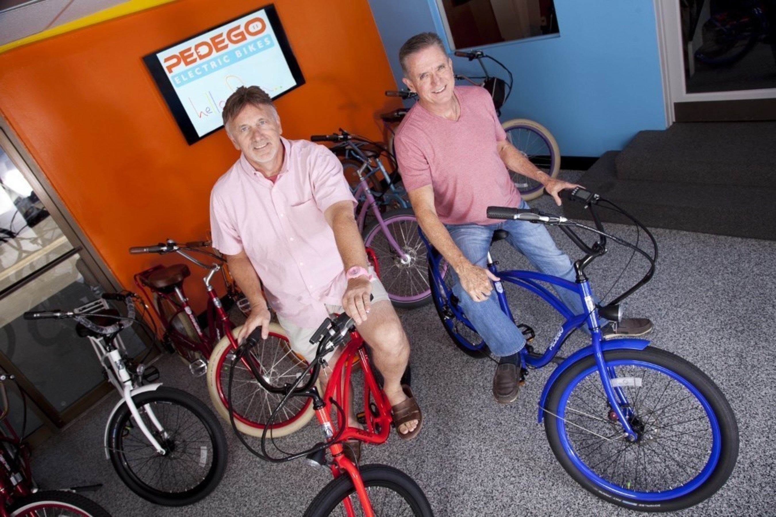 Pedego Co-Founders Don DiCostanzo and Terry Sherry