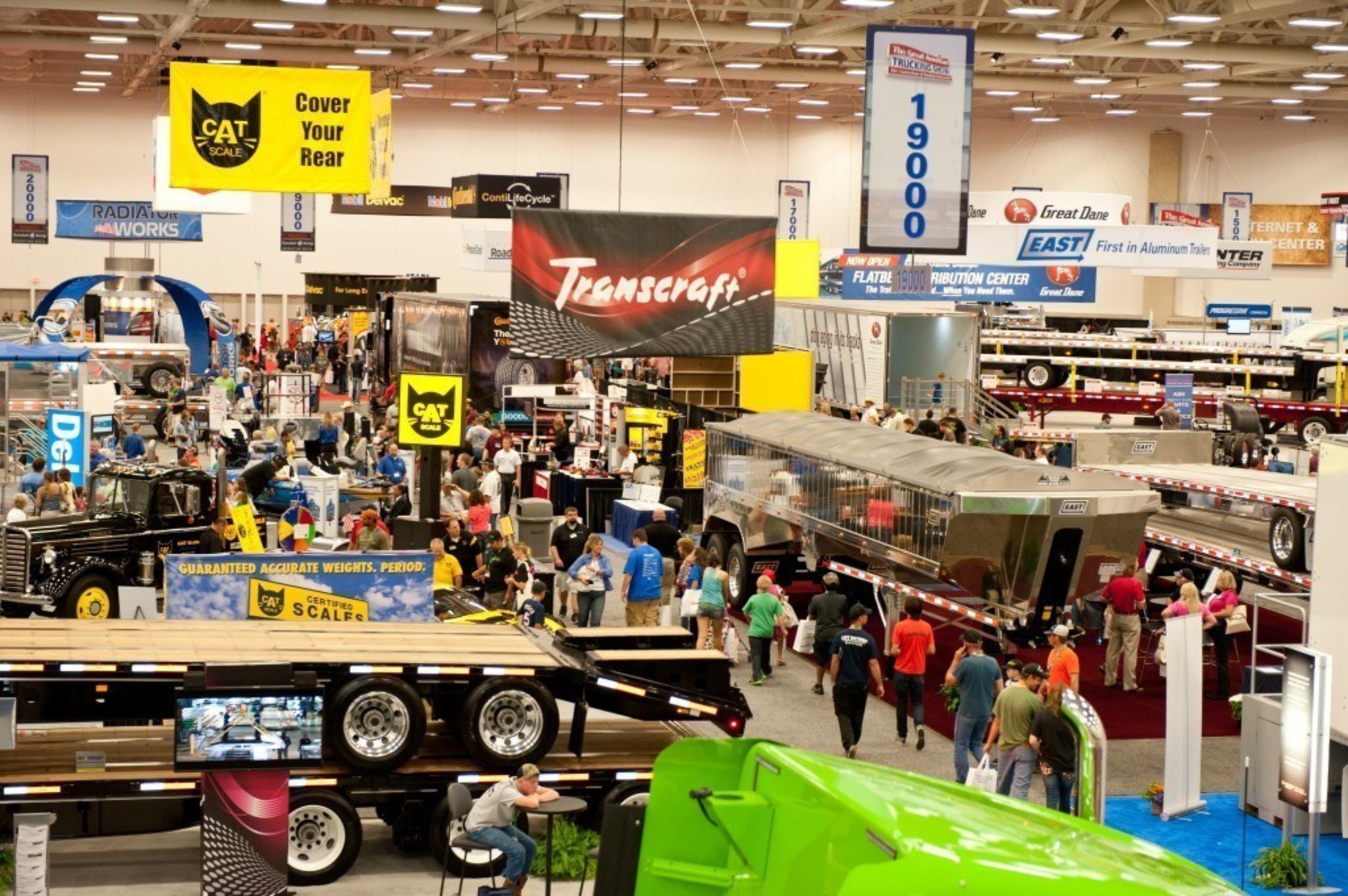The Great American Trucking Show hosts 500+ trucking industry products and services in 500,000+ sq. ft. of exhibit space.