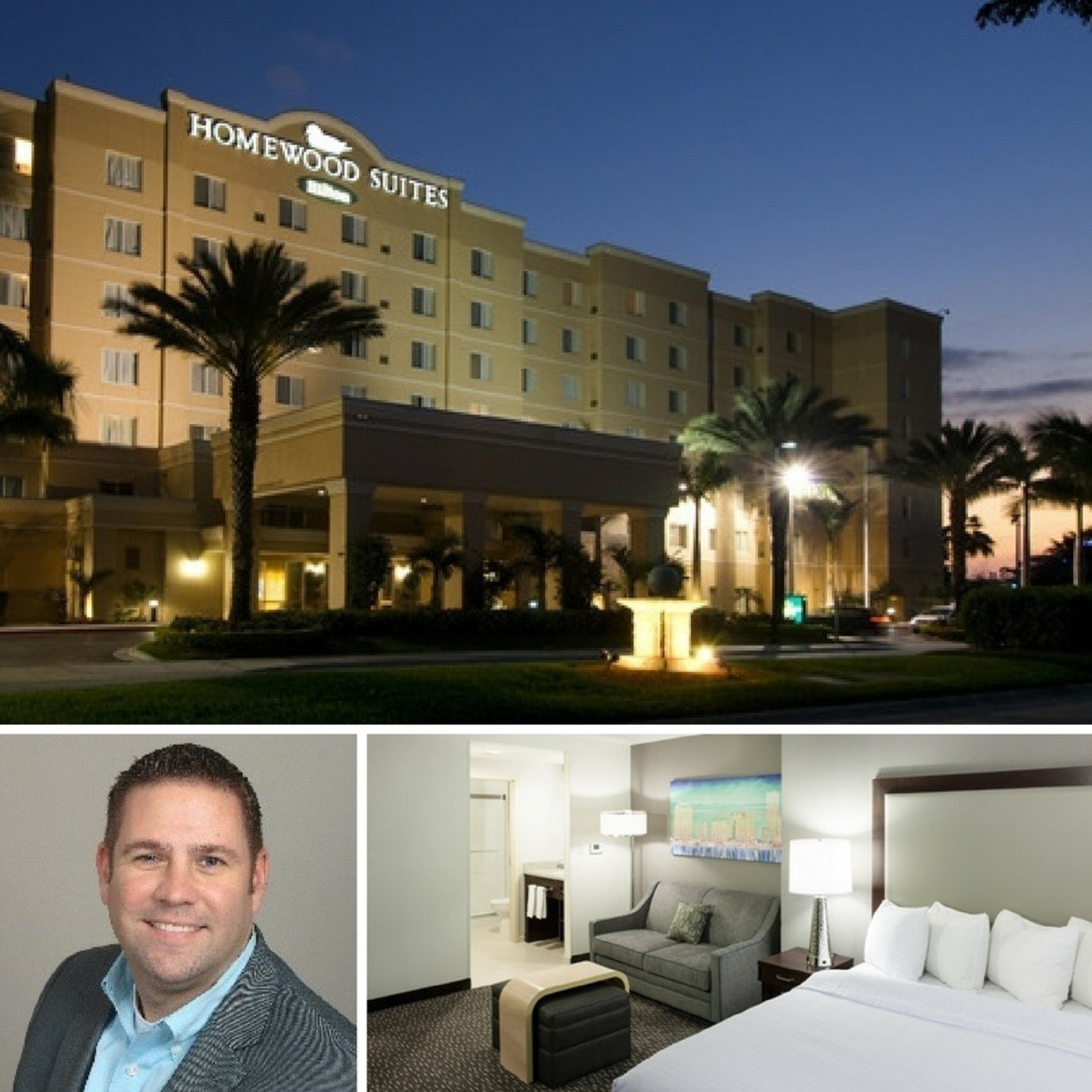Chris Hammons has been named the general manager of Homewood Suites by Hilton Miami-Airport/Blue Lagoon. The 13-year hospitality veteran will take over a hotel with one- and two-bedroom suites boasting complimentary Wi-Fi, three meeting rooms with a total of 1,550 square feet of event space, a business center, fitness room and outdoor pool. For information or to make a reservation, visit www.homewoodsuites3.hilton.com or call 1-305-261-3335.