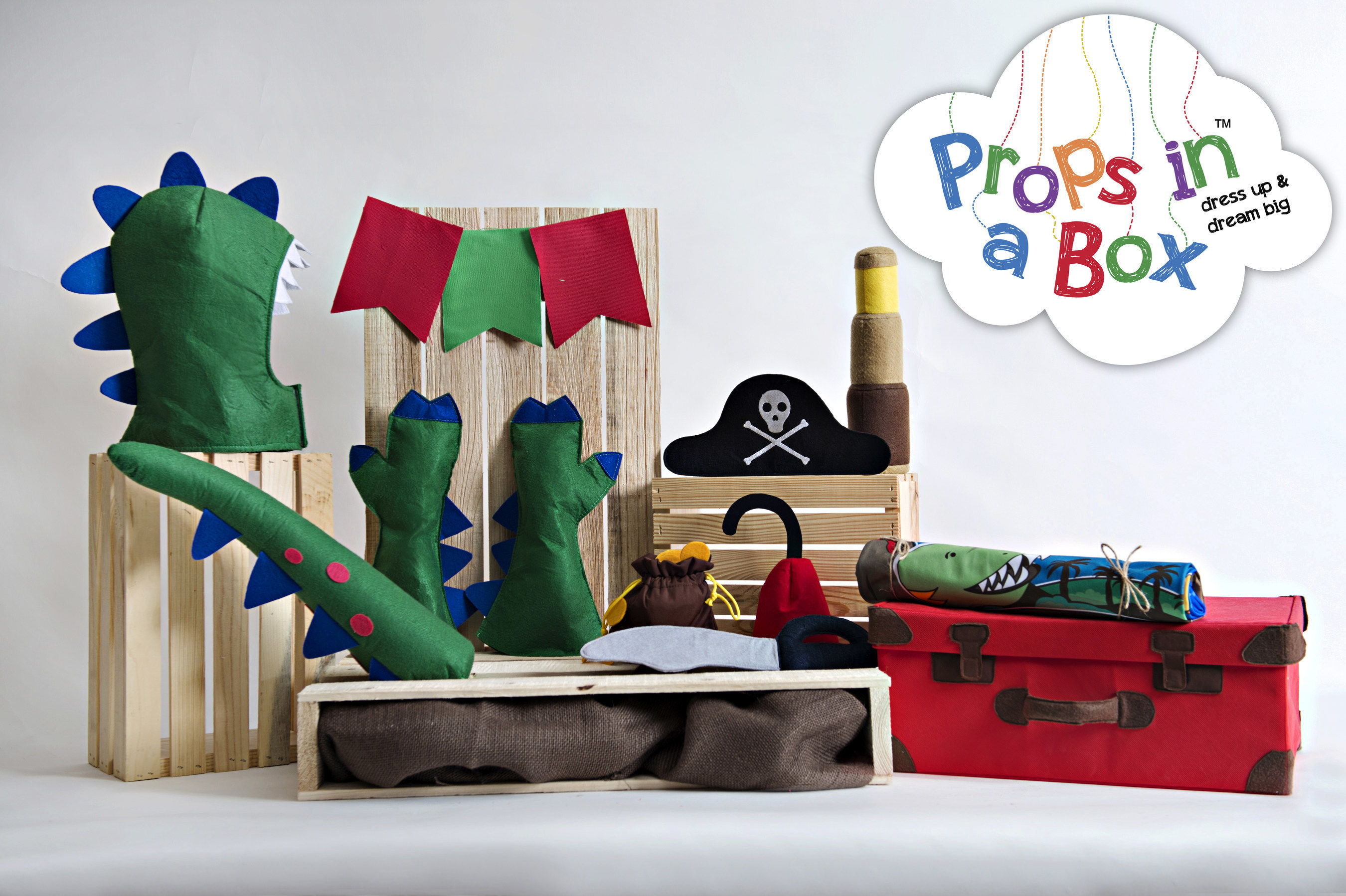 Props in a Box & Props in a Bag, available now at Toy R Us locations nationwide, lets kids dress up and dream big!