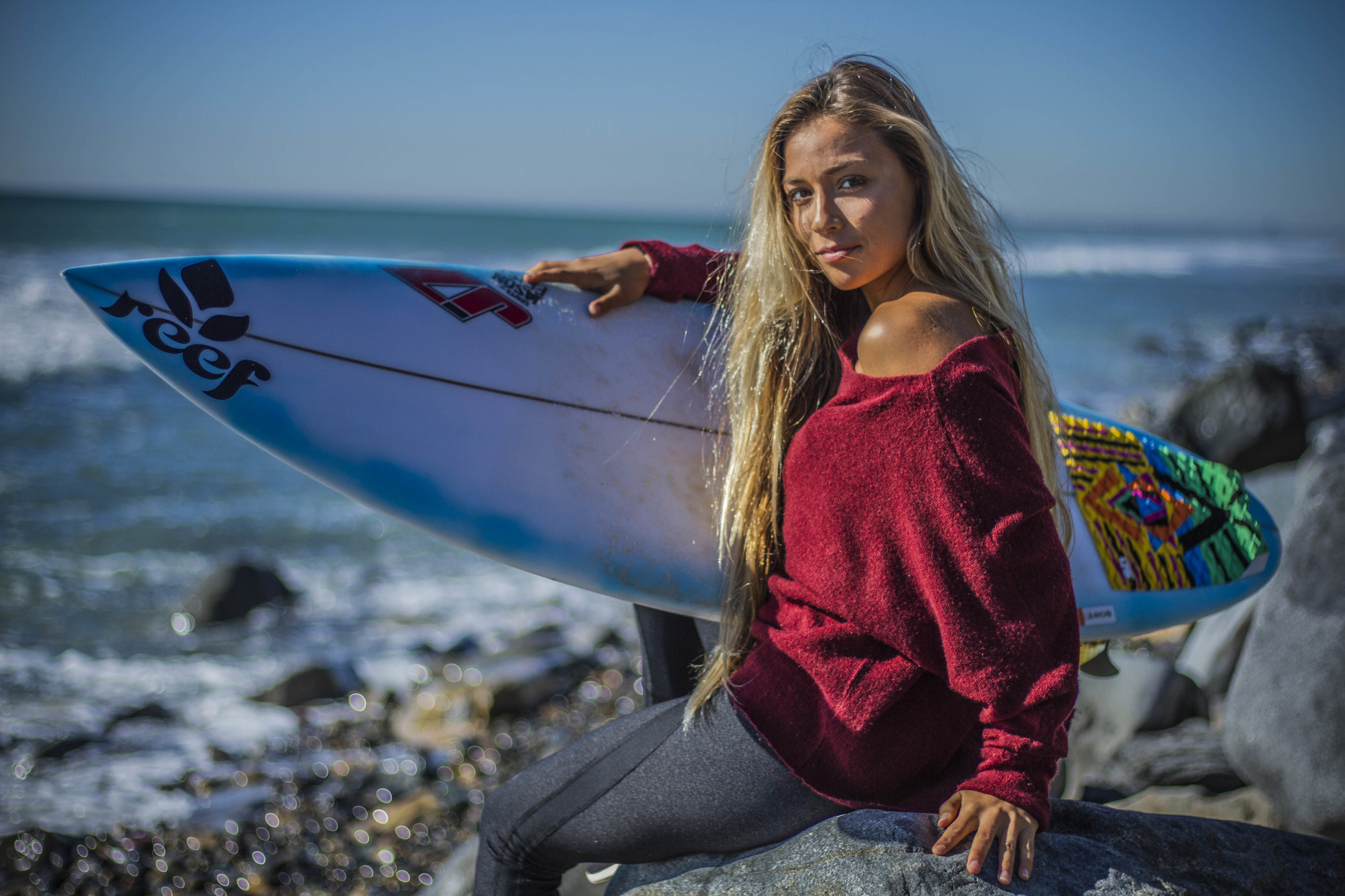 US Surf Champion and the latest VeganSmart ambassador, Tia Blanco