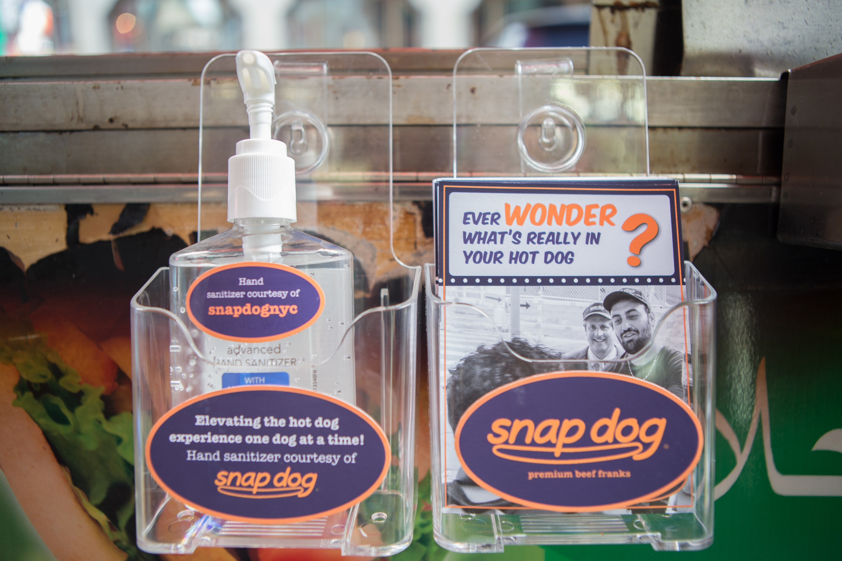 Snap Dog Hand Sanitizer Station