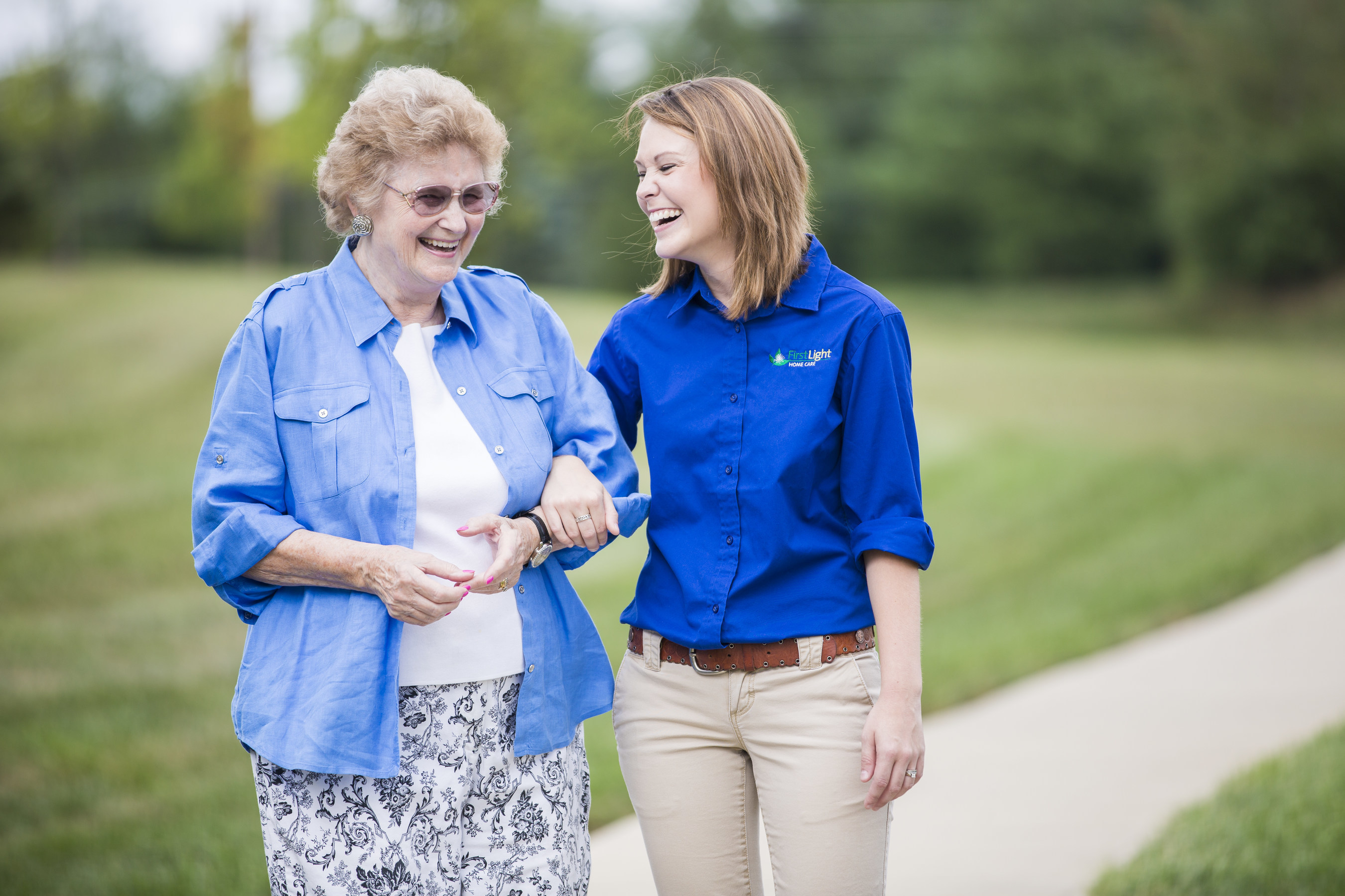 FirstLight Home Care provides a range of non-medical in home care solutions to adults aged 18+