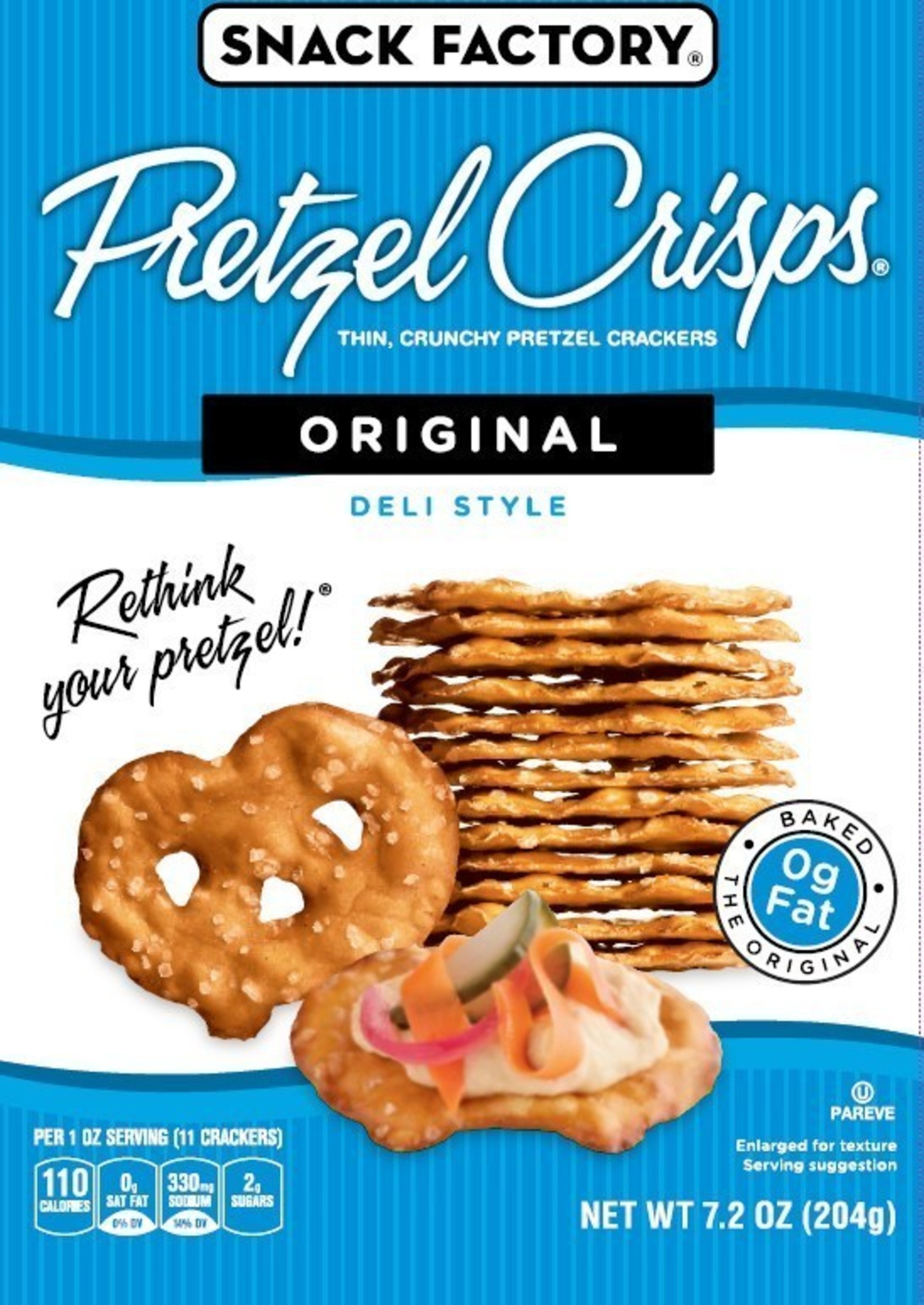 Snack Factory(R) Original Pretzel Crisps(R)