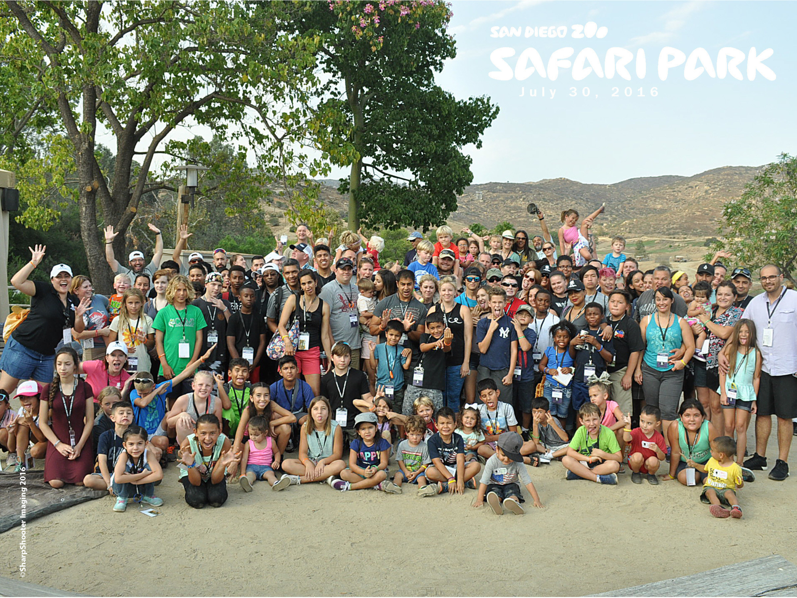 Injured veterans and their families enjoyed their safari sleepover experience during a recent Wounded Warrior Project outing at the San Diego Zoo Safari Park.