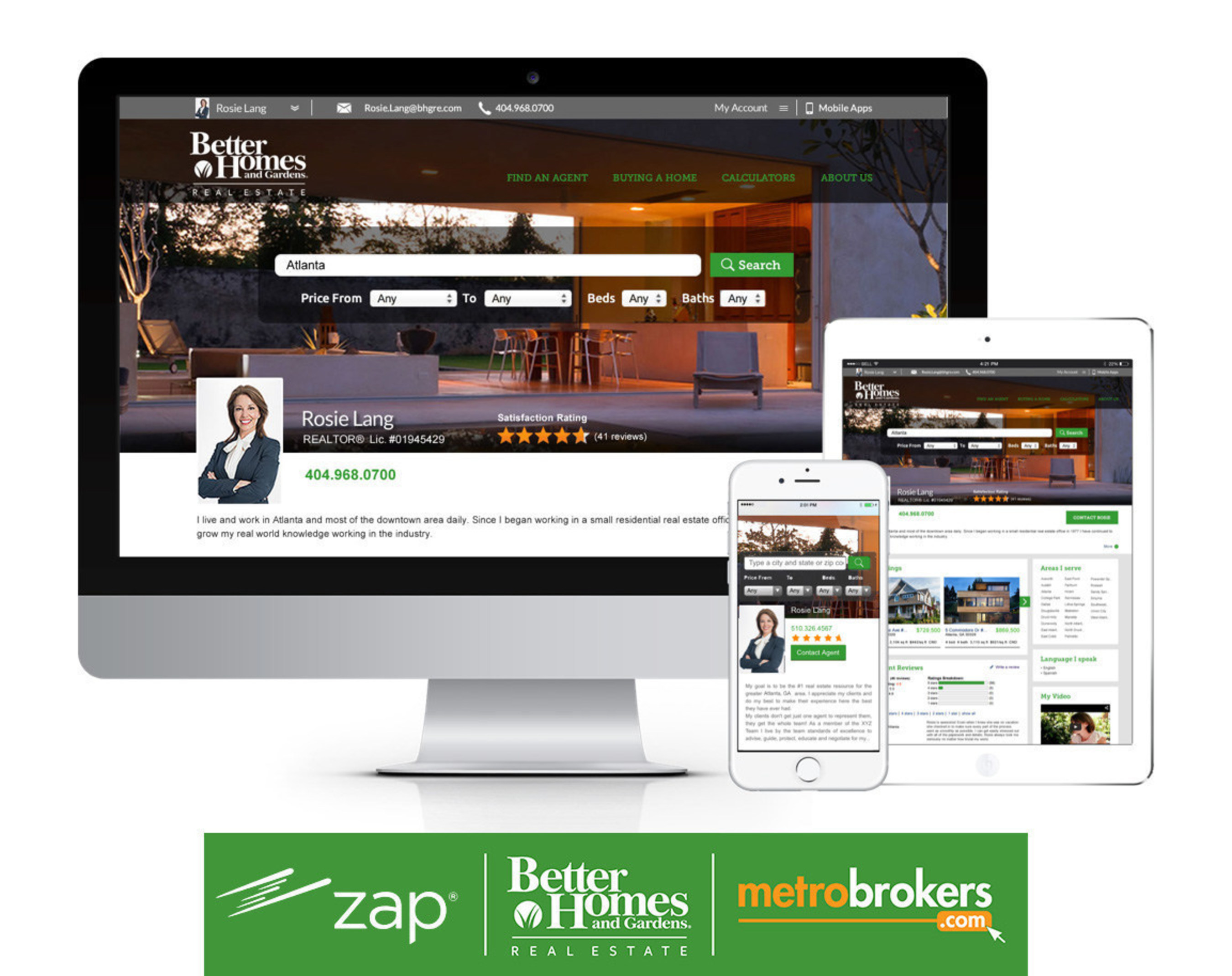 BHGRE Metro Brokers is in the process of rolling out the new ZAP technology to their 2,000 agents in metro Atlanta and north Georgia.