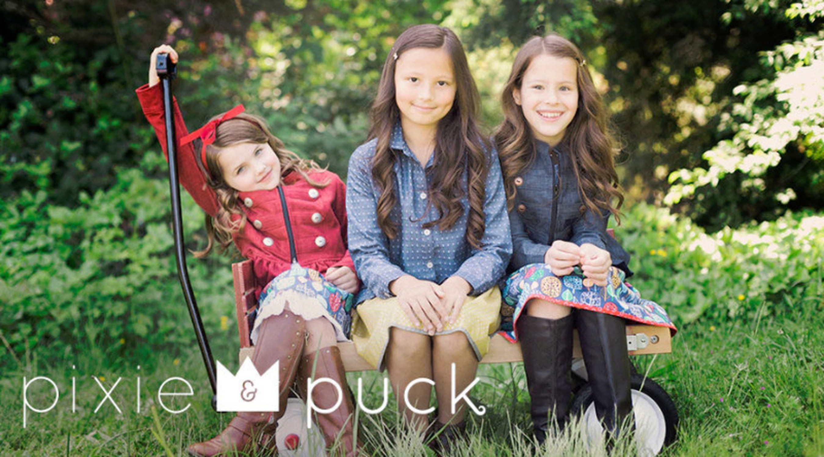 Suzanne Wiggins created Pixie & Puck to celebrate confident children everywhere through its line of timeless children's clothing.