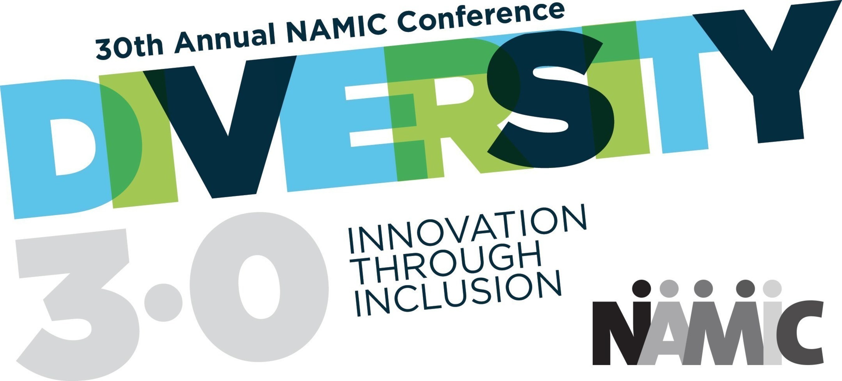 Official logo of the 30th Annual NAMIC Conference. Held as part of the television industry's Diversity Week, the 30th Annual NAMIC Conference is scheduled for September 20-21, 2016 at the New York Marriott Marquis.