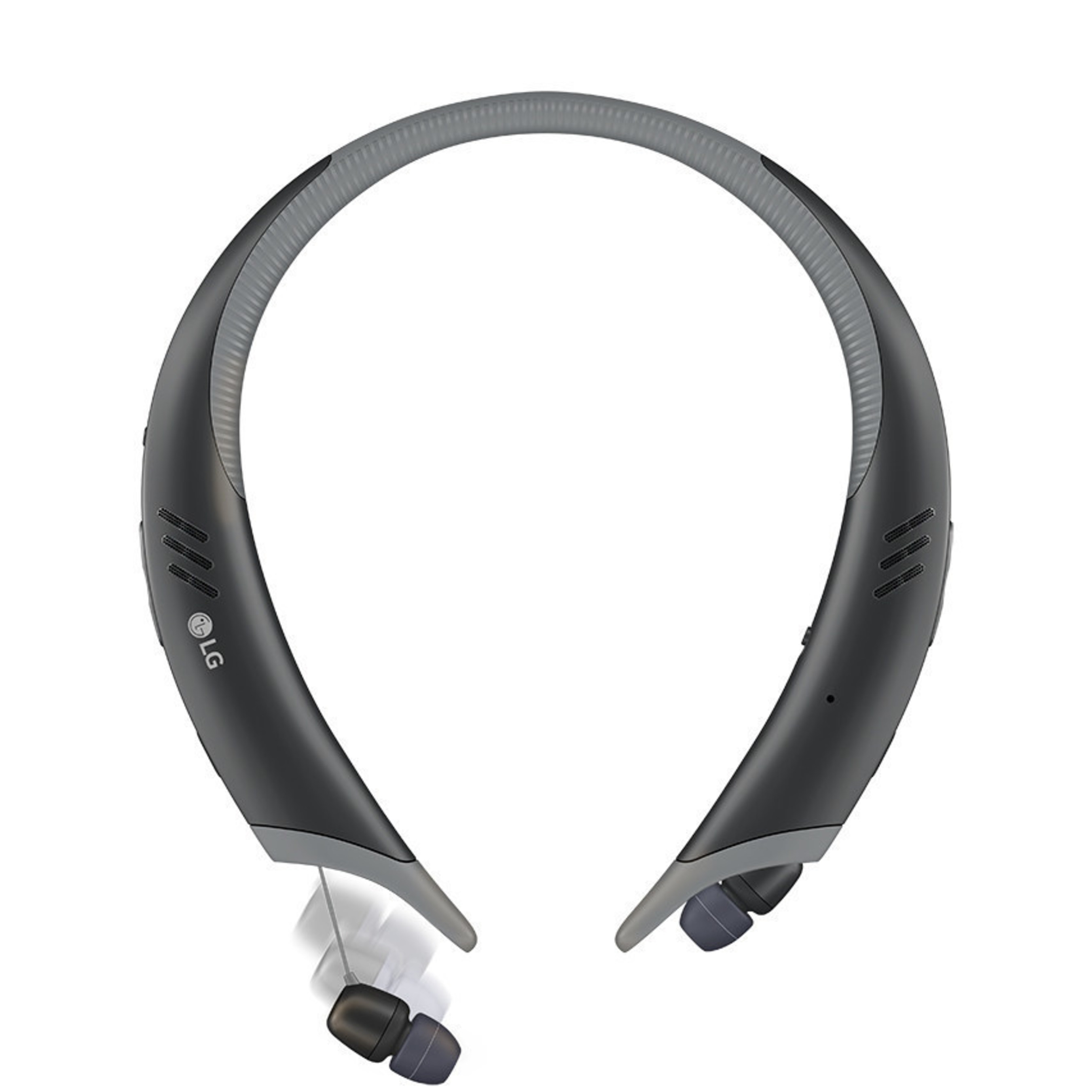 Not only does the LG TONE Active+ headset come with built-in external stereo speakers that amps up the bass in your playlist, this sleek Bluetooth(R) headset is designed to stay put during your workout to ensure you don't miss a beat, whether lifting weights in a sweat induced session or running the last mile of a 5K in the rain.