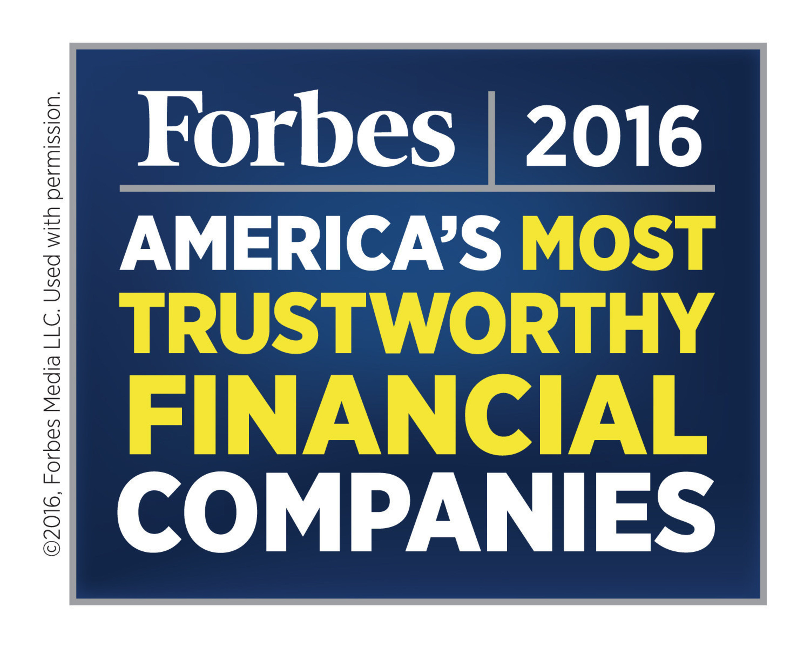 Northwest named one of American's Most Trustworthy Financial Companies by Forbes