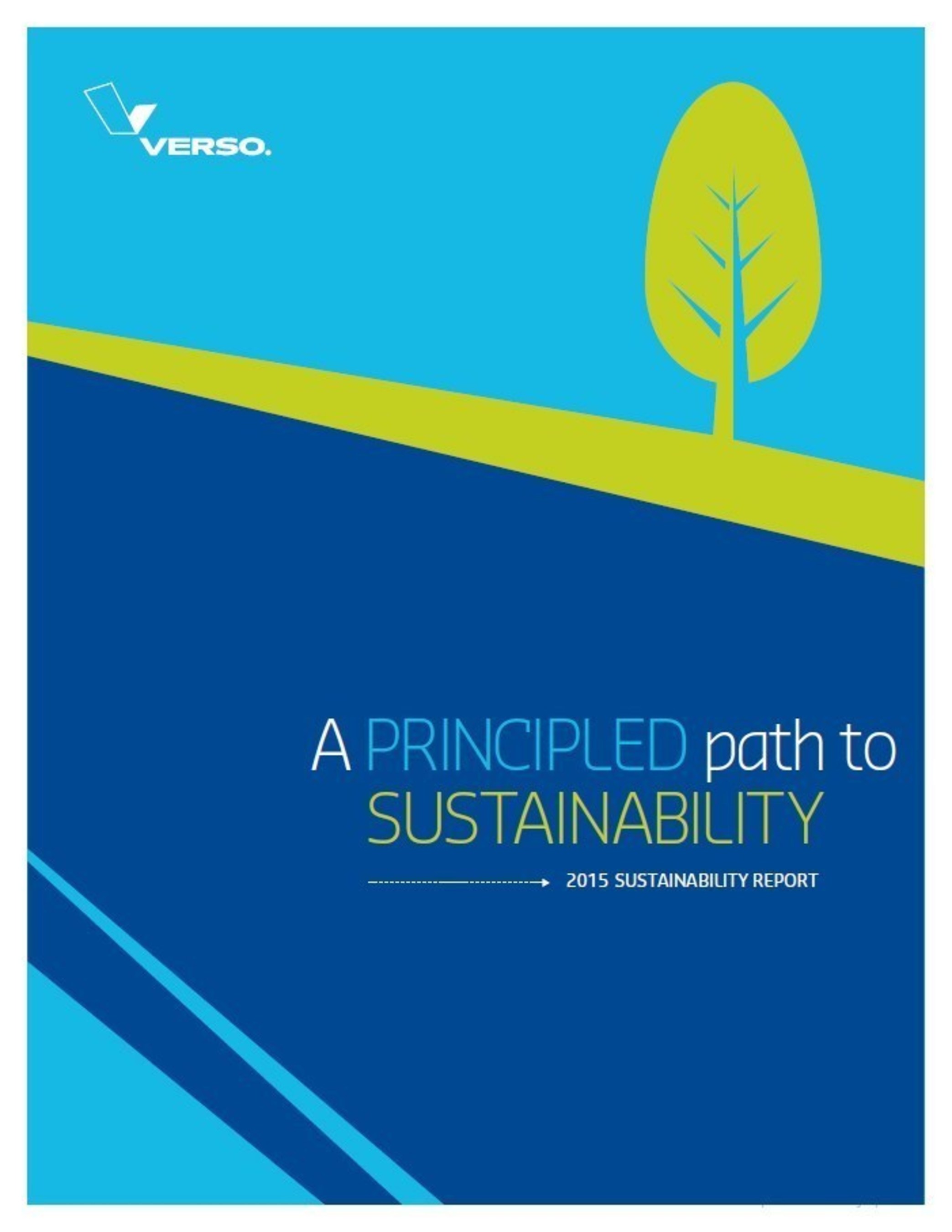 Verso Publishes 2015 Sustainability Report: A Principled Path to Sustainability
