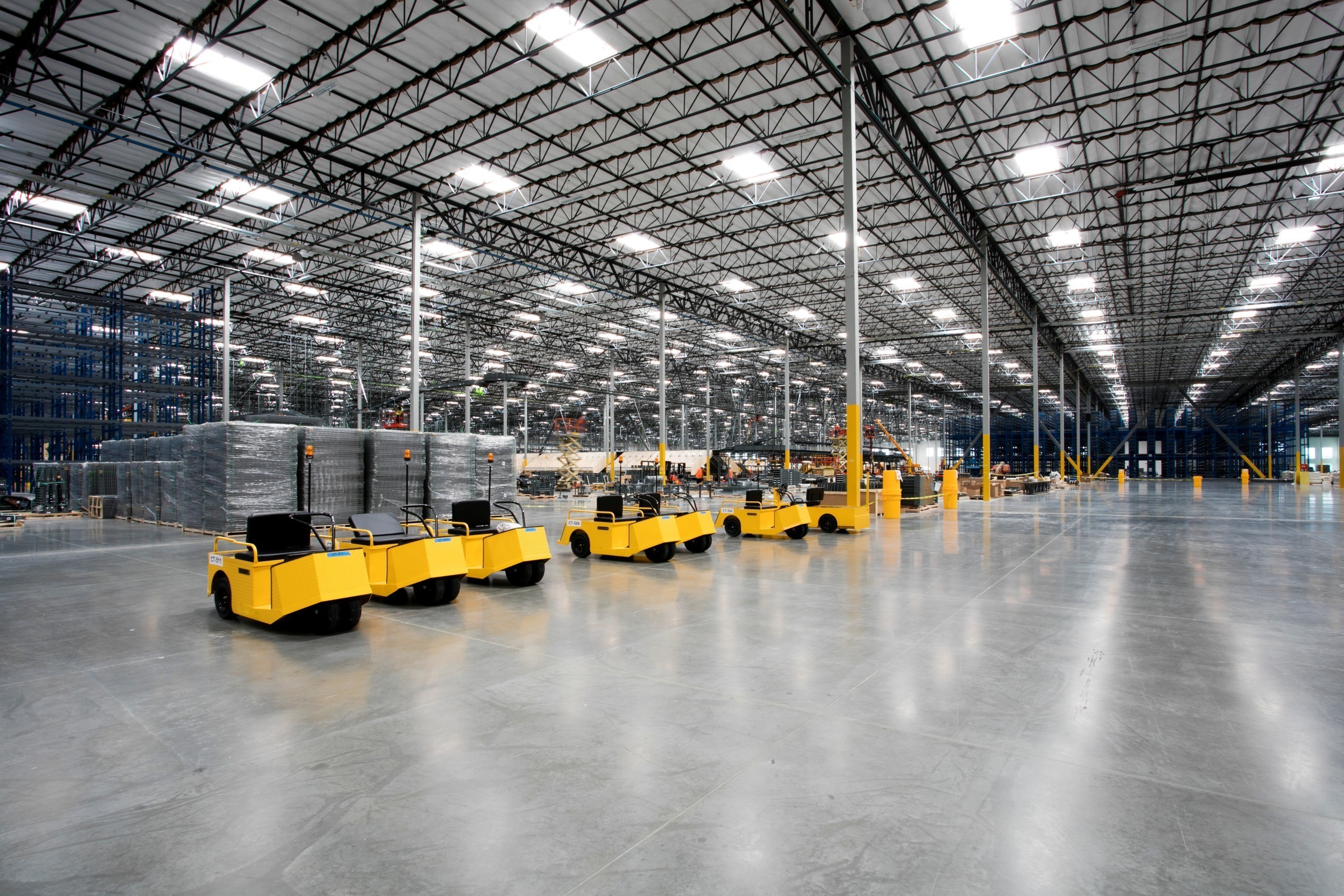 The 1 million square foot facility is expected to accommodate approximately 20 percent of QVC's total U.S. shipments, with plans to store and ship all product categories - from fashion and beauty products to big ticket items like TVs, computers and housewares. (Photo credit: Cari Guerin)