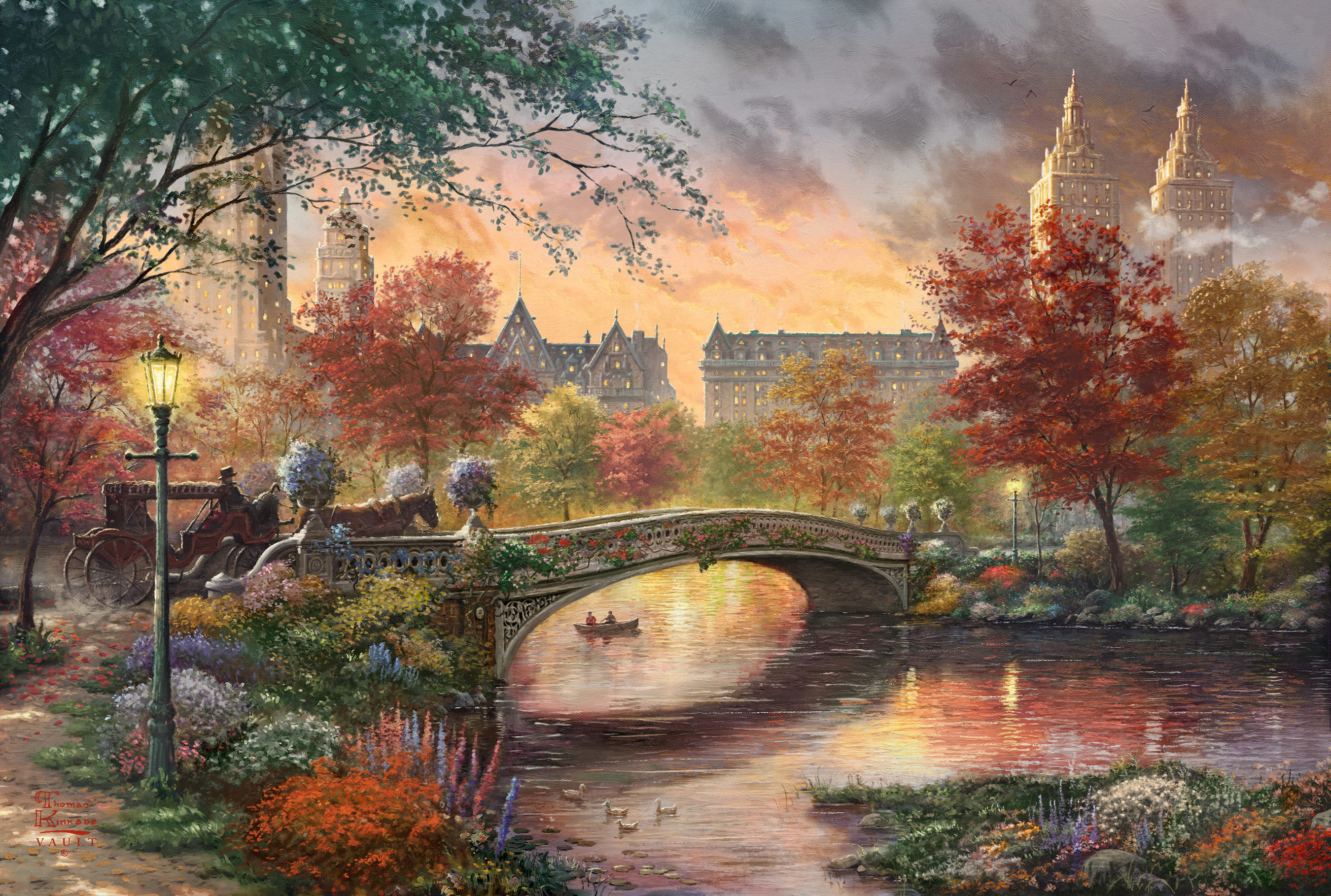 PTM Images(R), a leading manufacturer of home decor and furnishings, announced today that it has entered into a license agreement with Art Brand Studios, LLC, the authorized licensor of renowned American Artist Thomas Kinkade, to design, manufacture and market an extensive home decor collection based on his artwork. "We are proud of this beautiful collaboration with Thomas Kinkade, one of the most admired American Artists", said Jonathan Bass, CEO of  PTM Images. "Together we will create a unique collection that will express the wonder and light of Thomas Kinkade."
