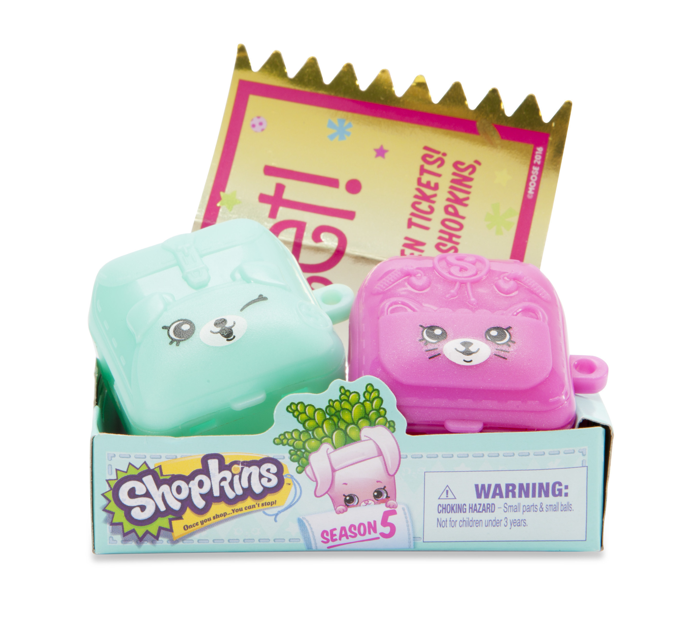 Moose Toys announces its first-ever Shopkins Golden Ticket Hunt, launching a nationwide treasure hunt to celebrate Shopkins fans and the fifth season of America's favorite tiny toy.