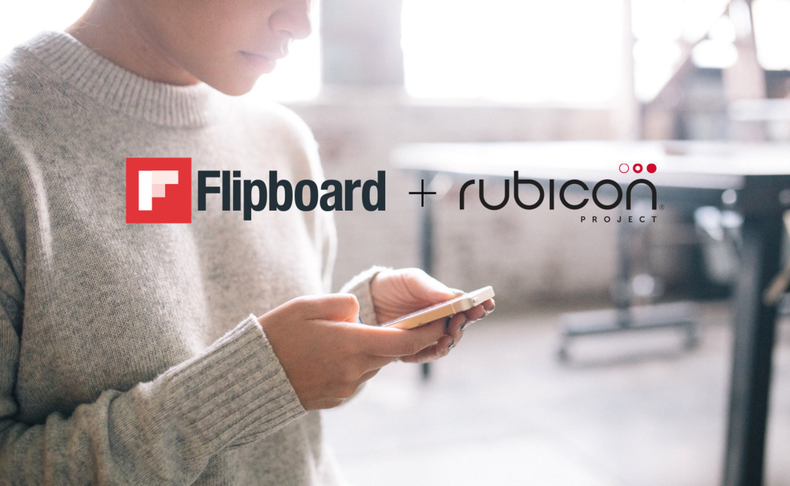 For the first time, Flipboard makes its mobile ad inventory available for real-time buying through an invite-only Private Marketplace (PMP) enabled by a new strategic alliance with Rubicon Project.  Rubicon Project's technology gives premium advertisers access to Flipboard's highly engaged 90 million monthly active users;  Flipboard's audience is comprised of equal parts Millennials, Gen-X and Baby Boomers.