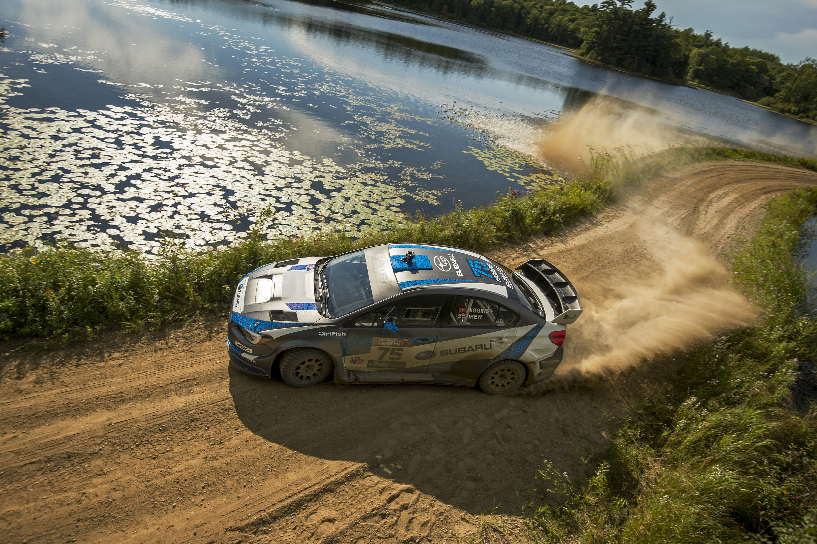 Subaru Rally Team USA driver David Higgins re-affirmed his dominance of American rallying with a faultless victory at the Ojibwe Forests Rally