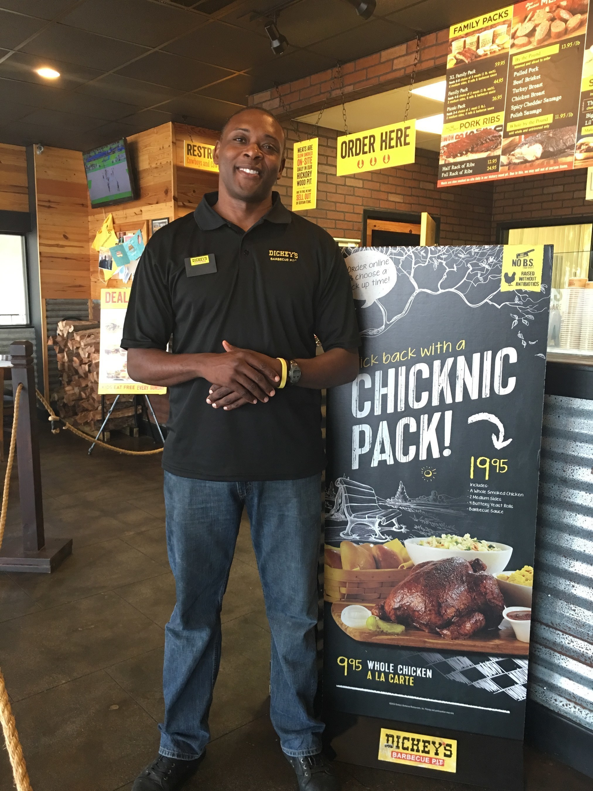 Robert Dunning, Owner/Operator of Dickey's Barbecue Pit in Metairie