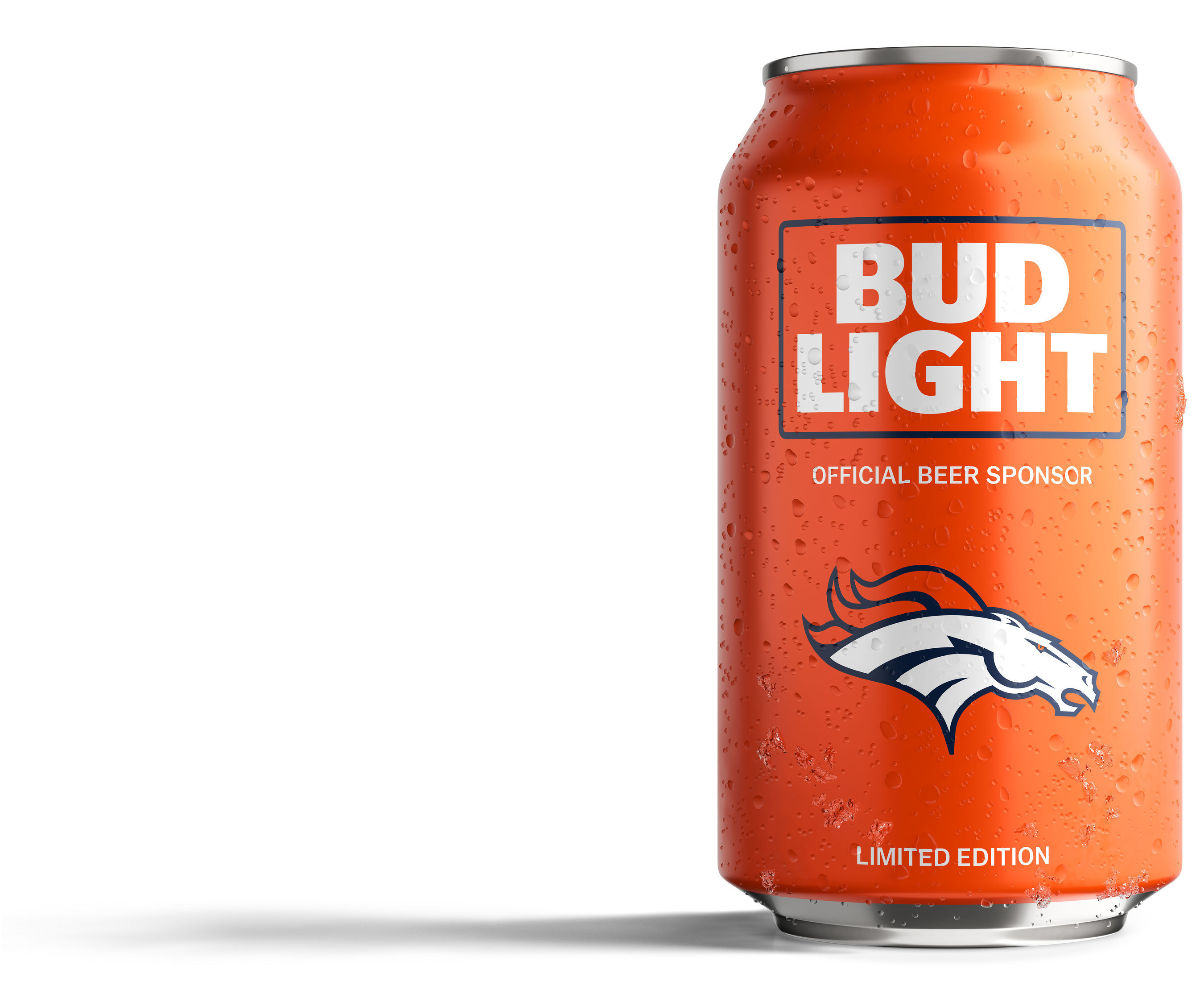 Bud Light Denver Broncos Team Can