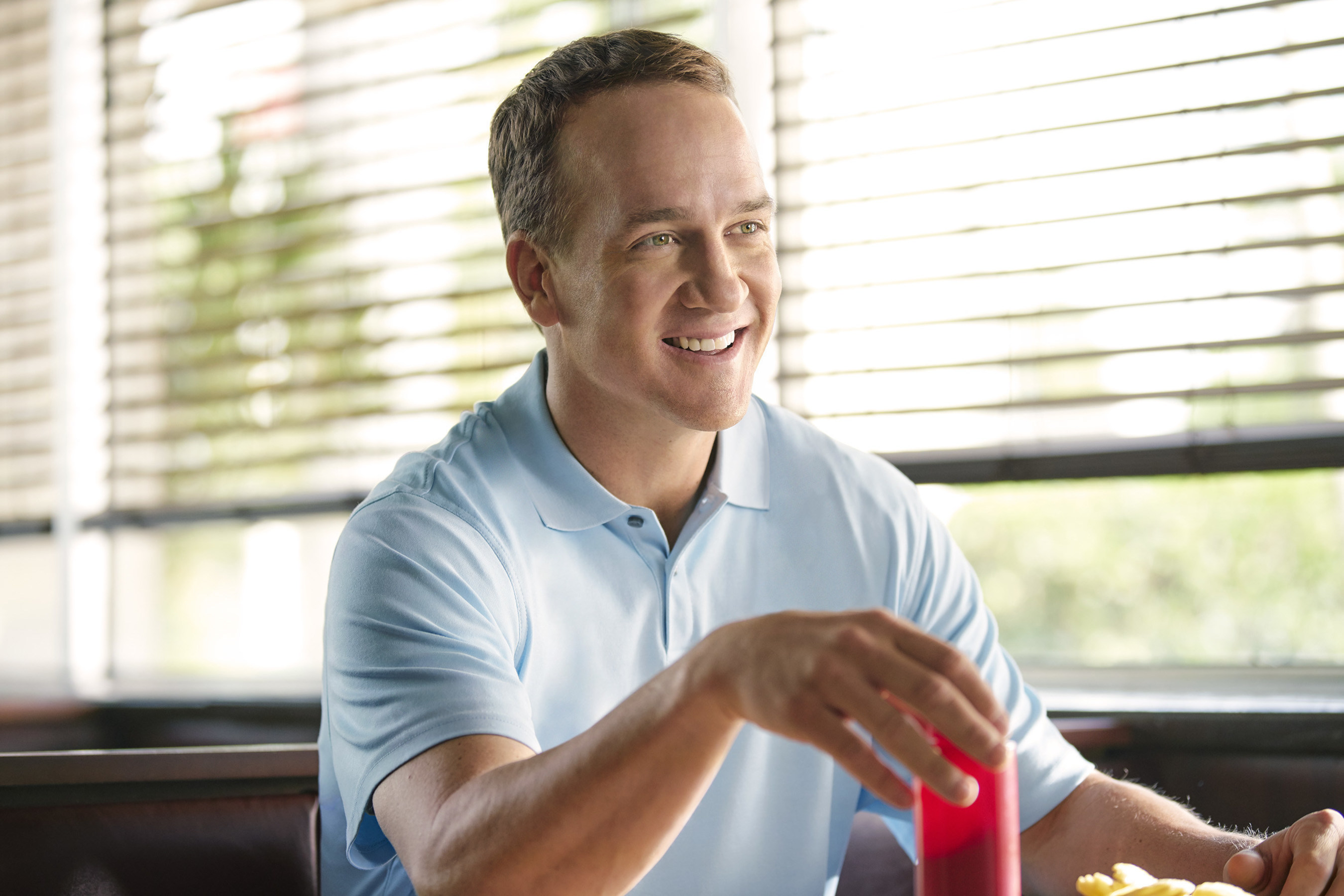 Nationwide and Peyton Manning: Lunch close up