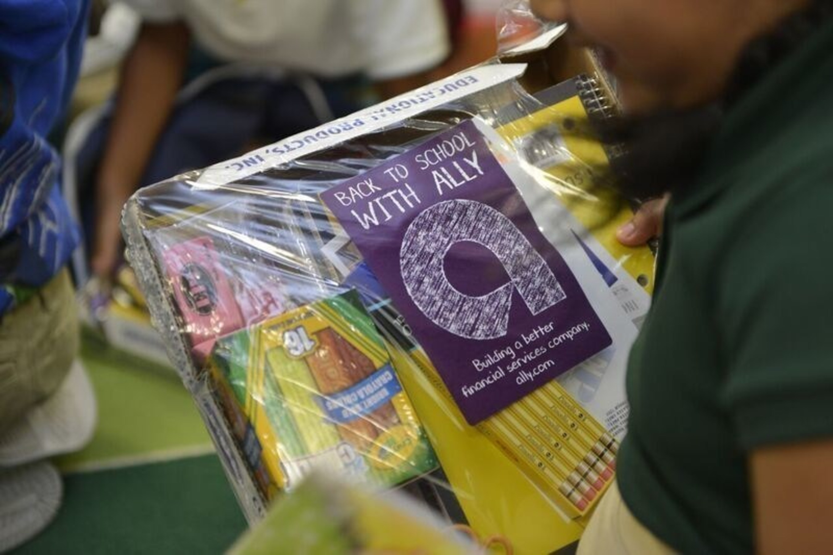 Ally and Classroom Central delivered school supplies to 1,020 Charlotte students.