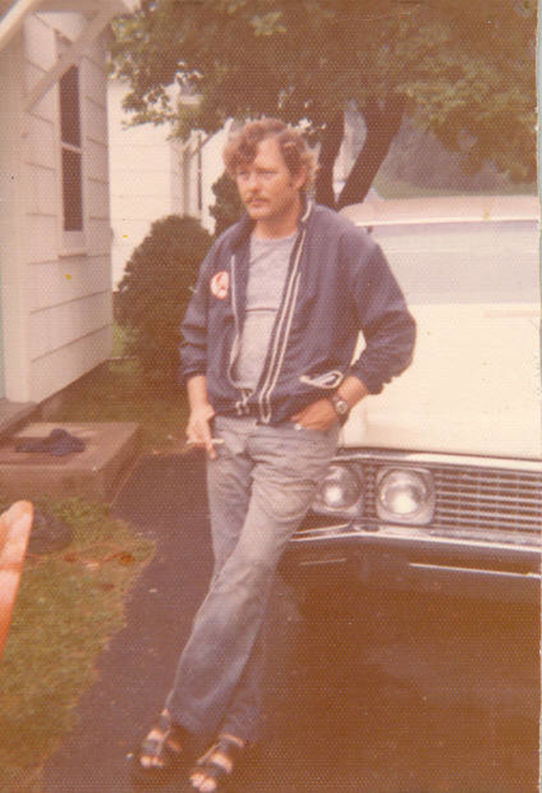 A young John Fischer in his hometown Dixon, Illinois.