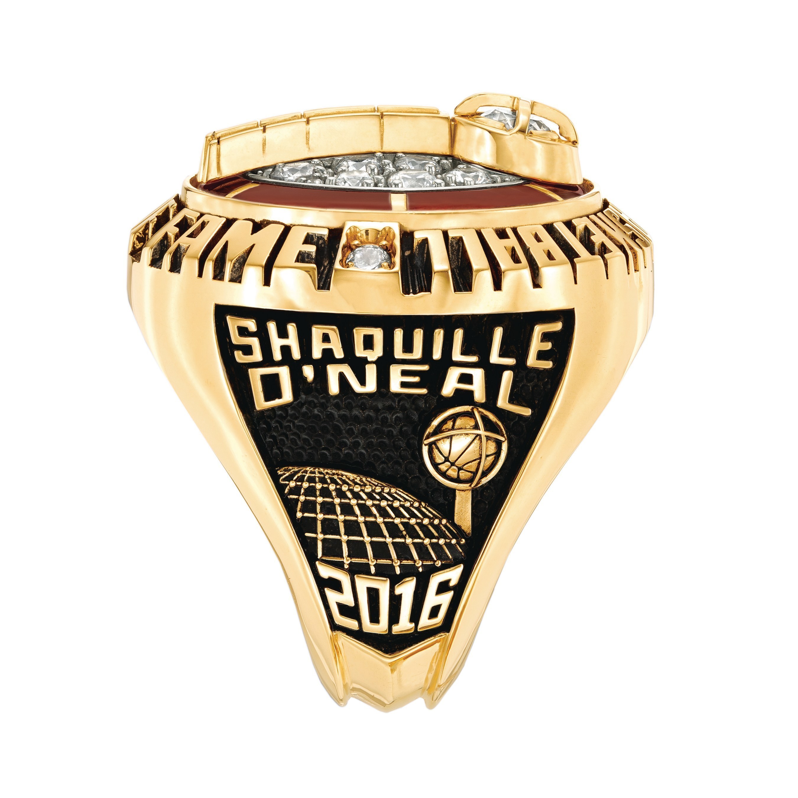 Zales Presents the New Naismith Memorial Basketball Hall of Fame Ring to the Class of 2016