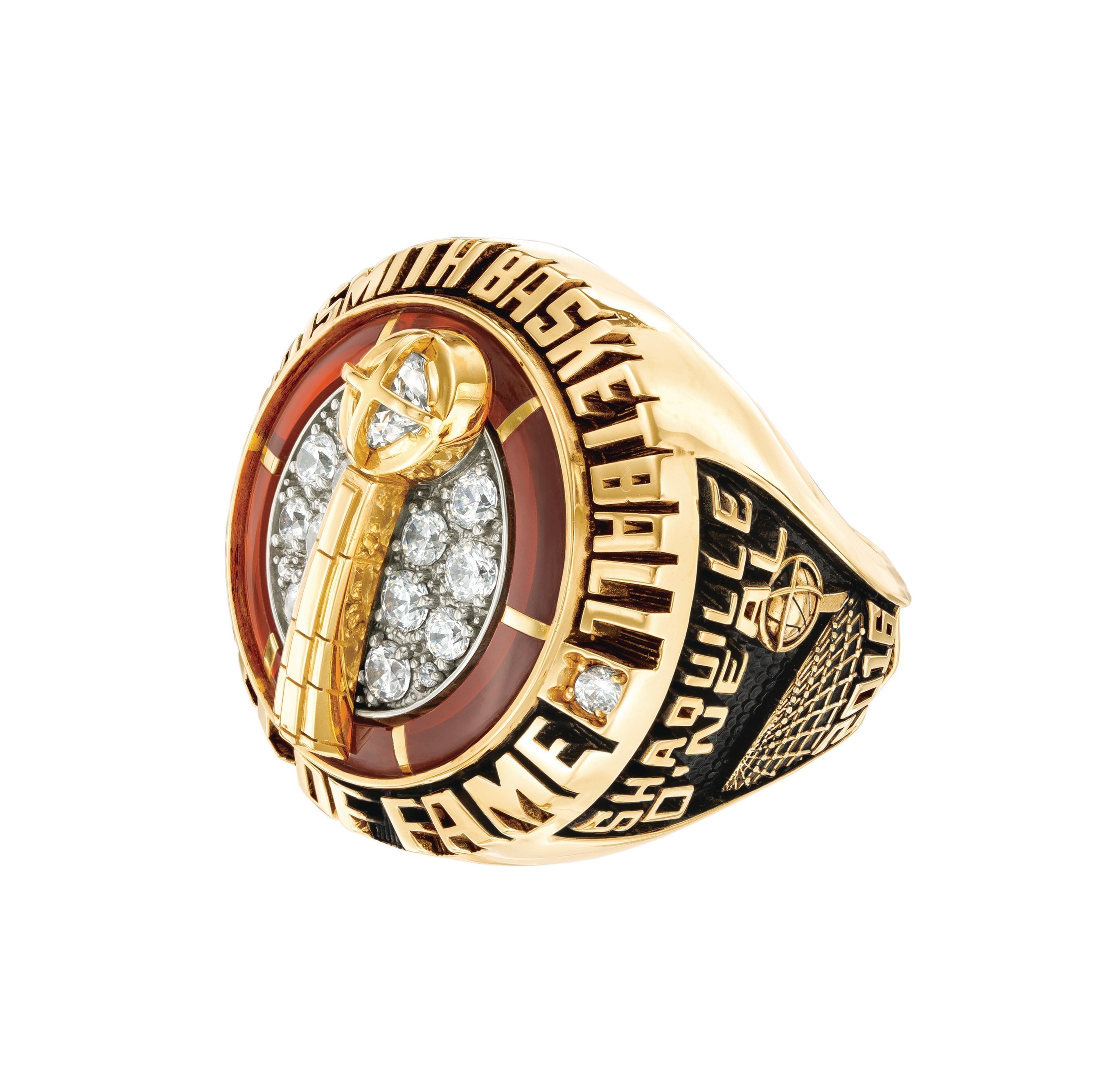 Zales Presents the New Naismith Memorial Basketball Hall of Fame Ring to the Class of 2016
