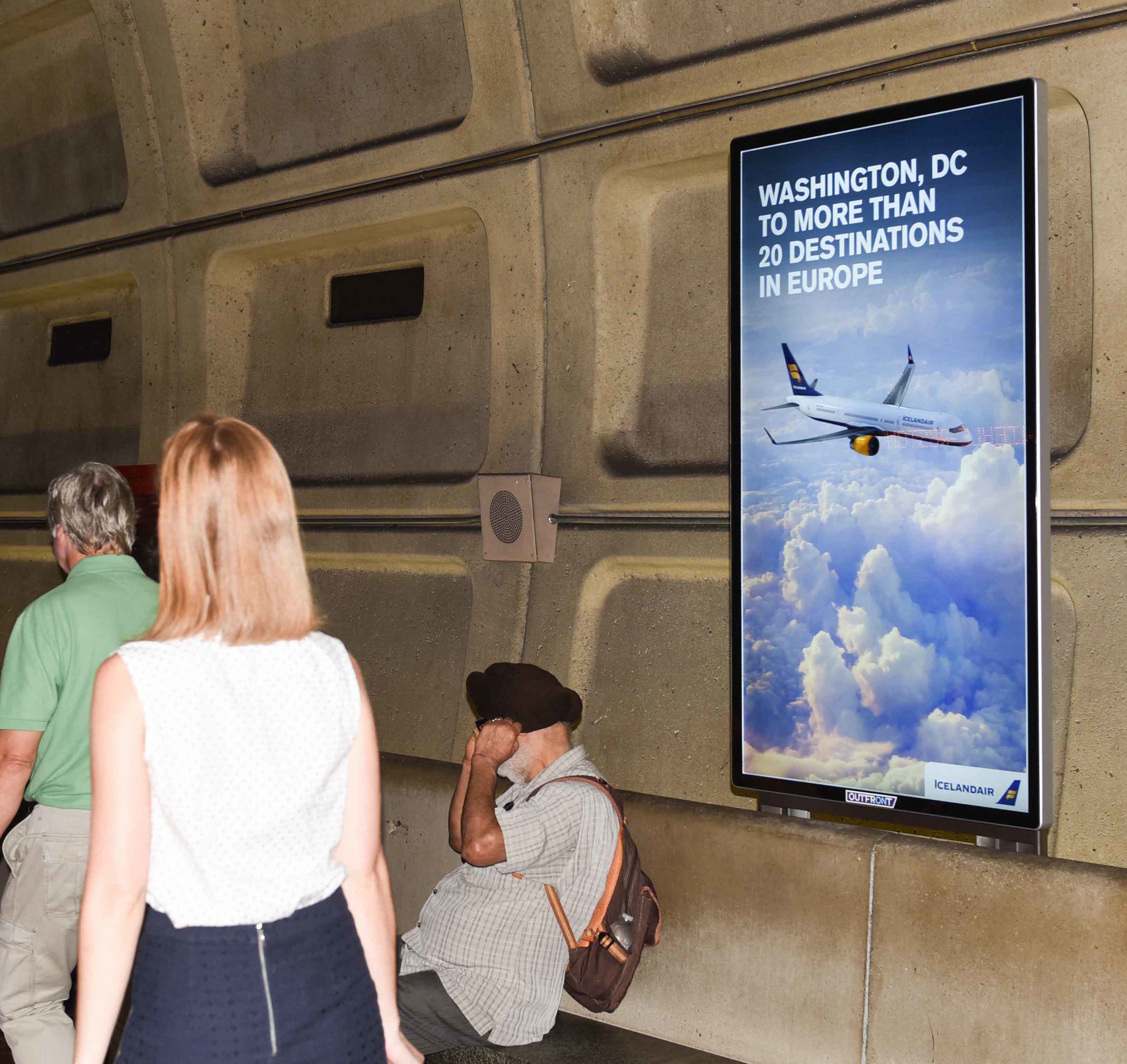OUTFRONT Media Expands On Washington Metropolitan Area Transit Authority Digital Advertising Partnership With New Installations
