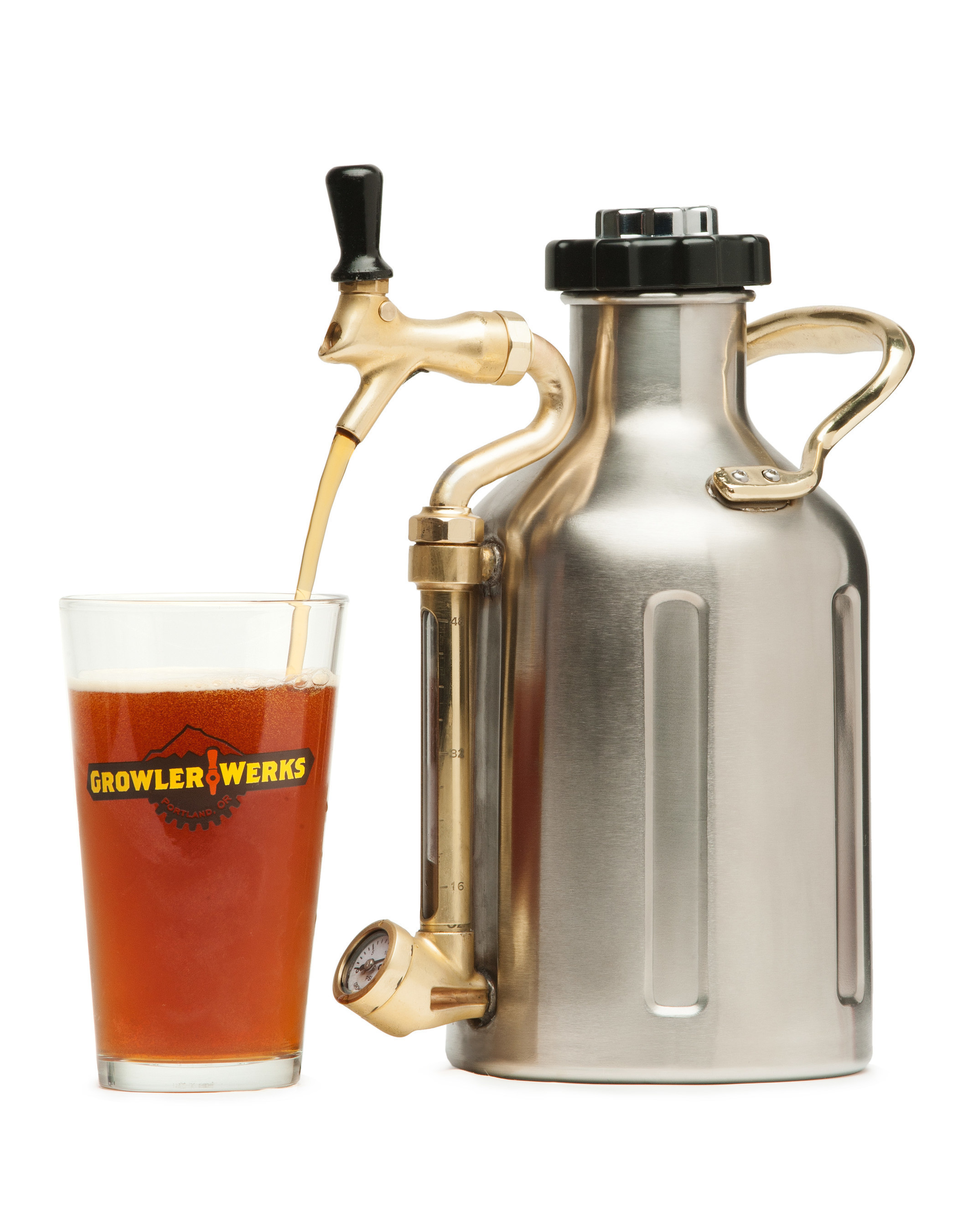 GrowlerWerks' uKeg keeps beer fresh from the first to last pour.