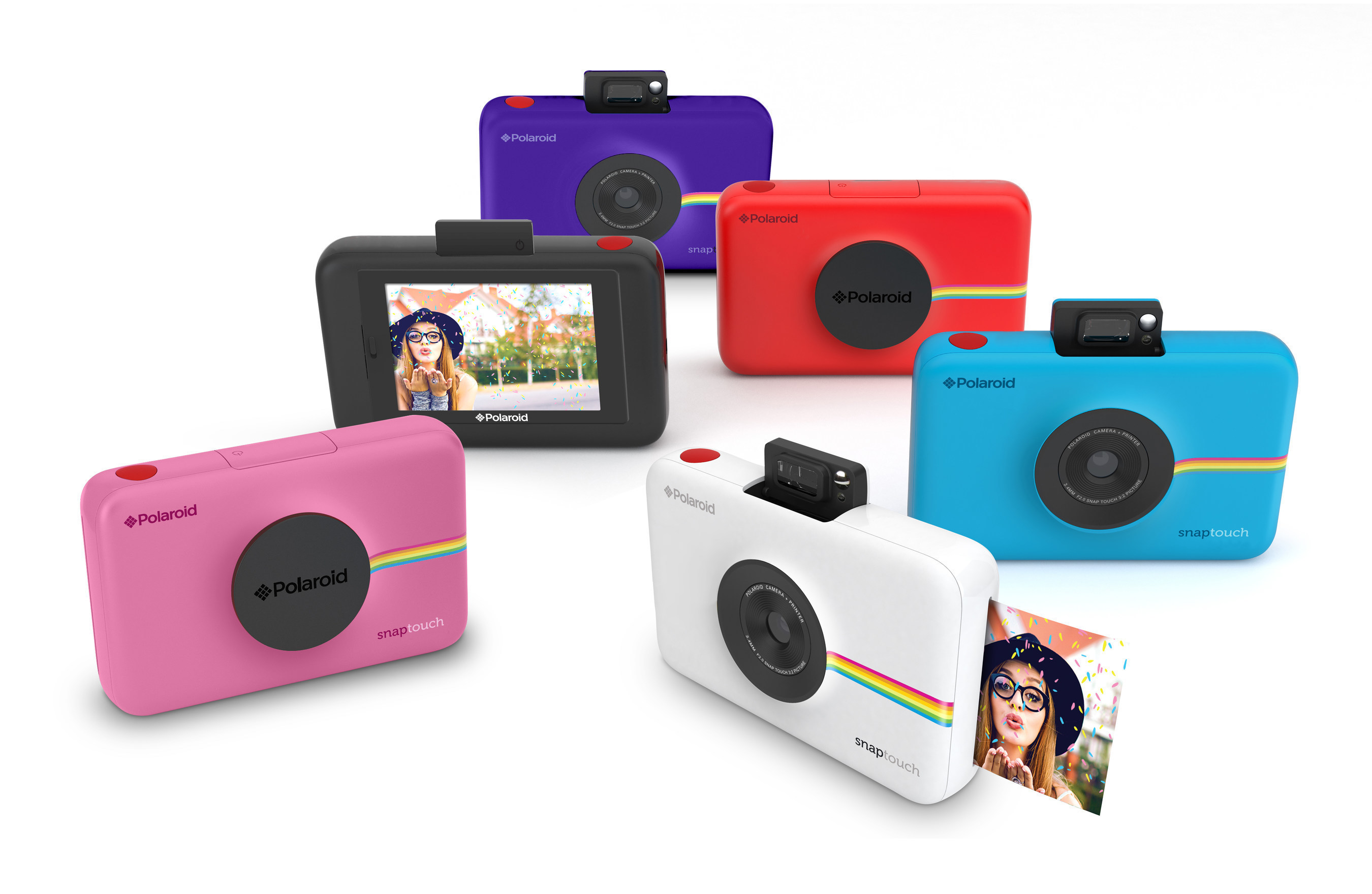 Polaroid Gibt Die Weltweite Verfugbarkeit Seiner Digitalen Sofortbildkamera Der Nachsten Generation Der Polaroid Snap Touch Bekannt