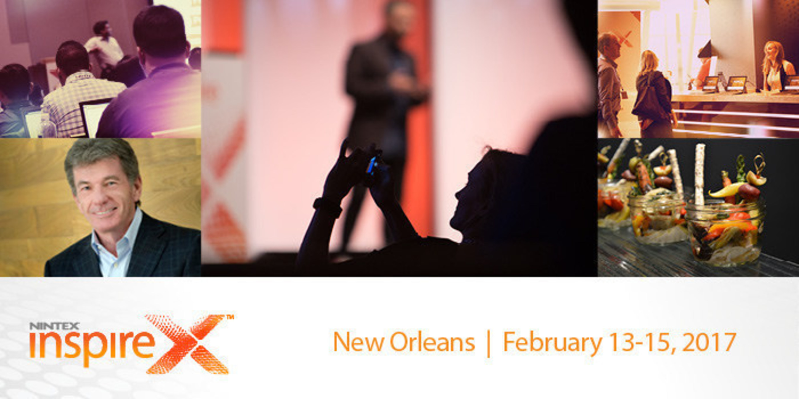 Register now for Nintex InspireX which will be held February 13-15, 2017, in New Orleans at the Sheraton New Orleans Hotel. Early bird pricing of $695 is valid until November 1, 2016. Confirm your attendance at www.nintex.com/inspirex. InspireX is a three-day conference which provides attendees with an opportunity to connect and collaborate with Nintex customers and partners from around the globe. Attendees will gain new knowledge about how to solve process and document generation challenges and see first-hand how Nintex technology can improve how they work.