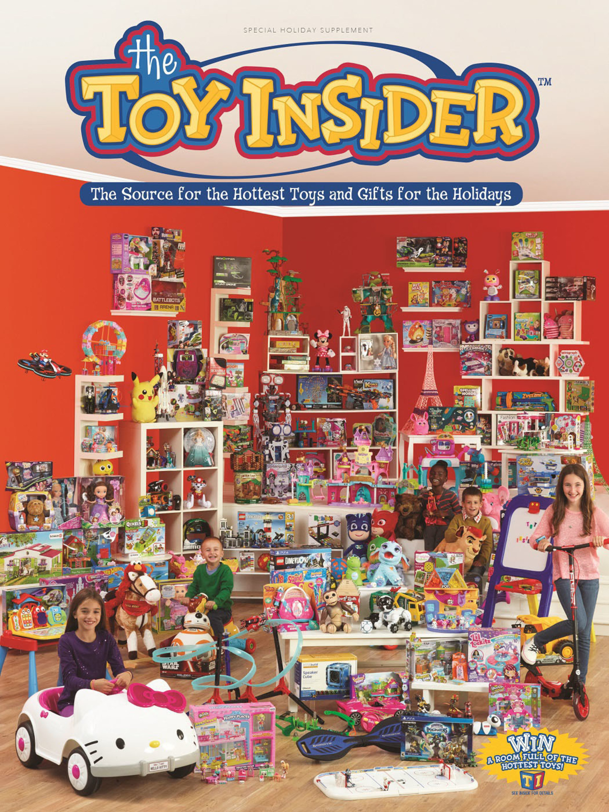 The Toy Insider's 2016 holiday gift guide will appear in the November issue of Family Circle magazine, on newsstands on October 11th, and online at thetoyinsider.com. This year's guide is the biggest ever, featuring more than 275 toys from more than 110 manufacturers.