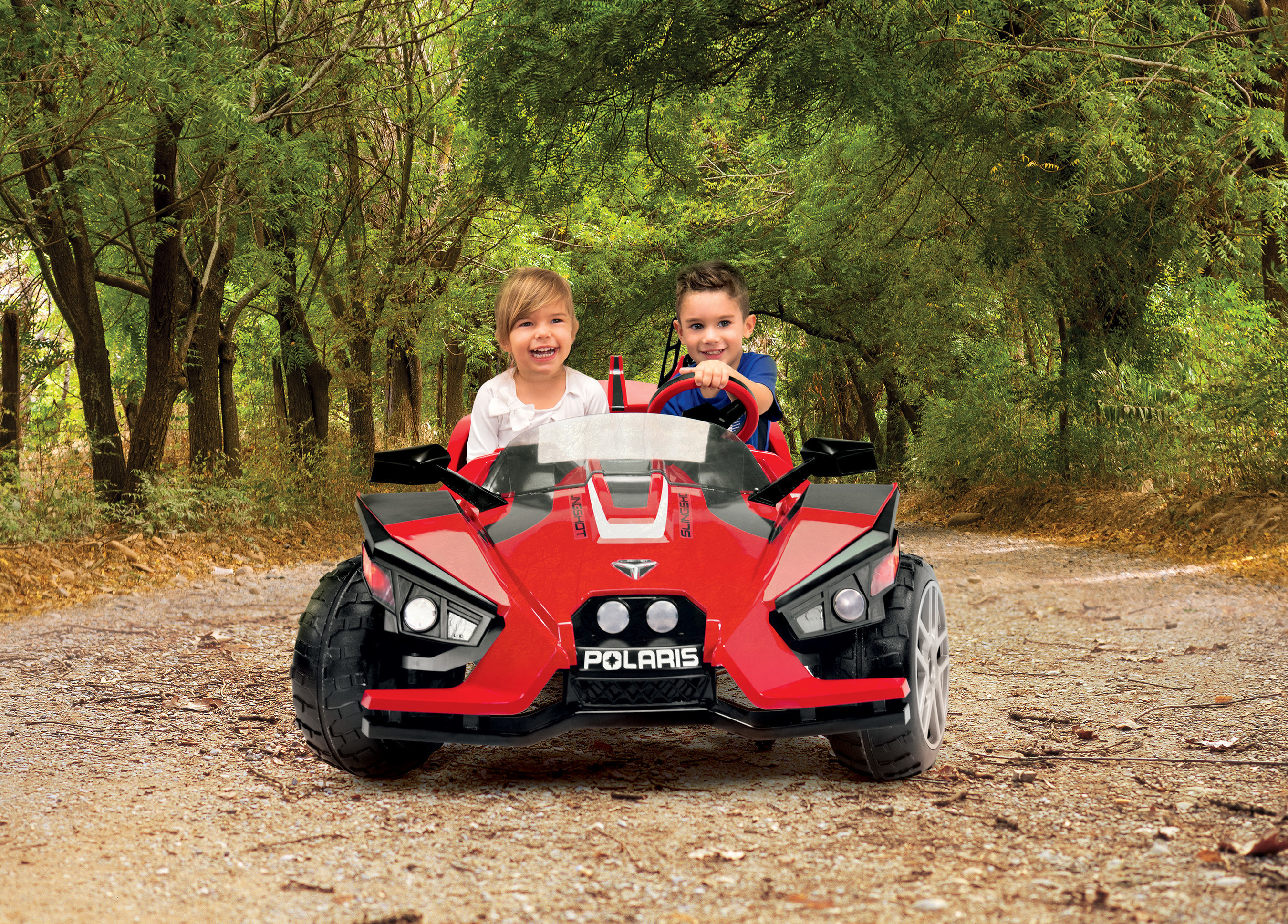 Peg Perego Launches New 12volt Polaris Slingshot, unit will be made in the USA.