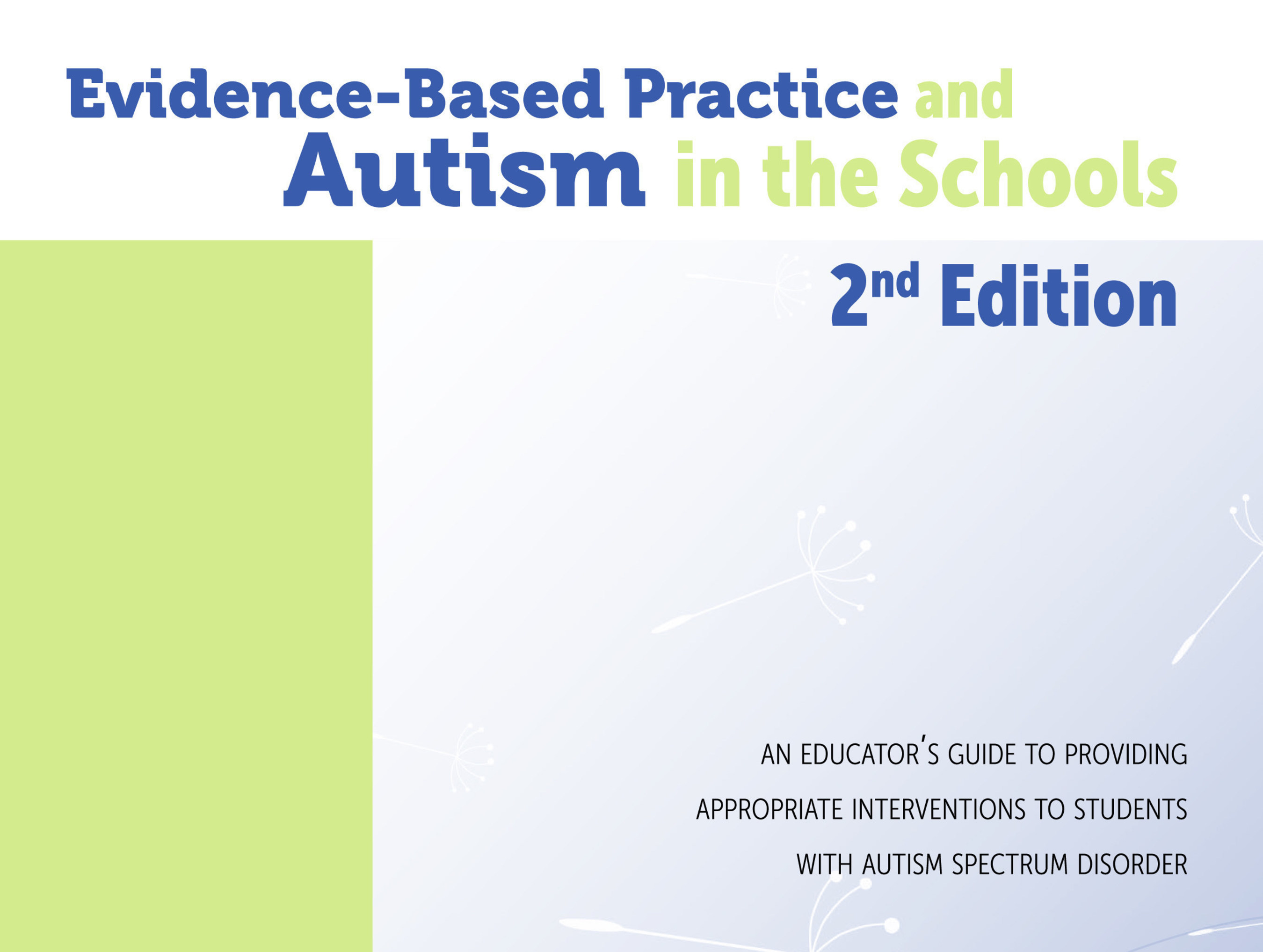 This manual on autism is available as a free download at www.nationalautismcenter.org.