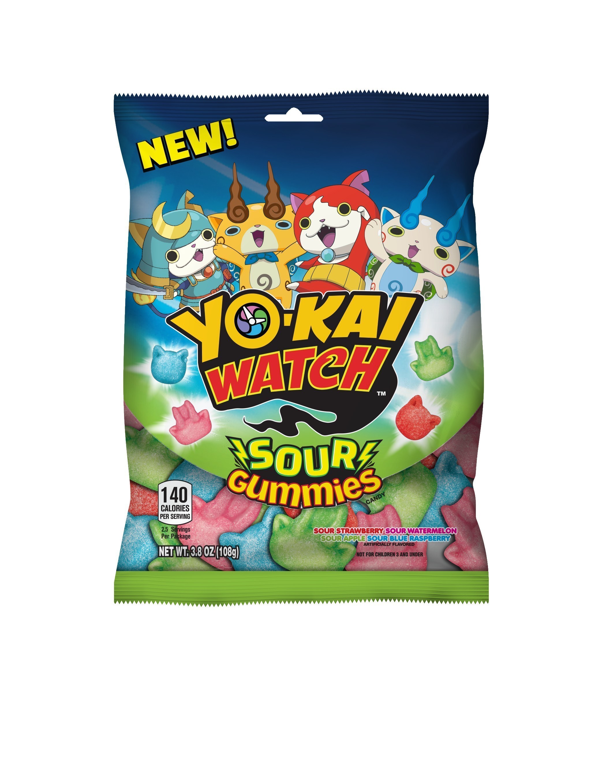 YO-KAI WATCH Sour Gummies