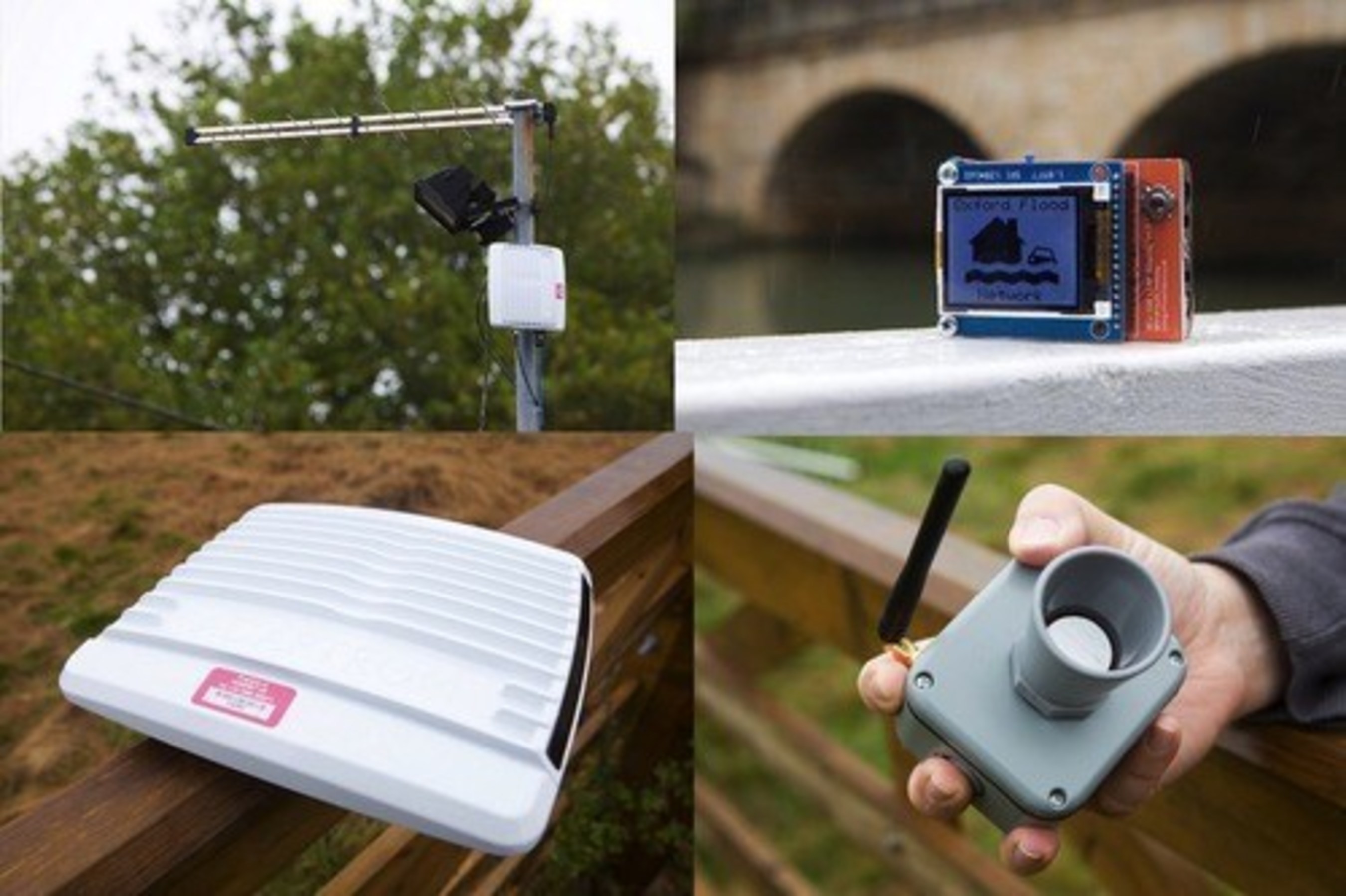 Adaptrum ACRS 2.0 TVWS product used to connect flood monitoring sensors in Oxford, UK.