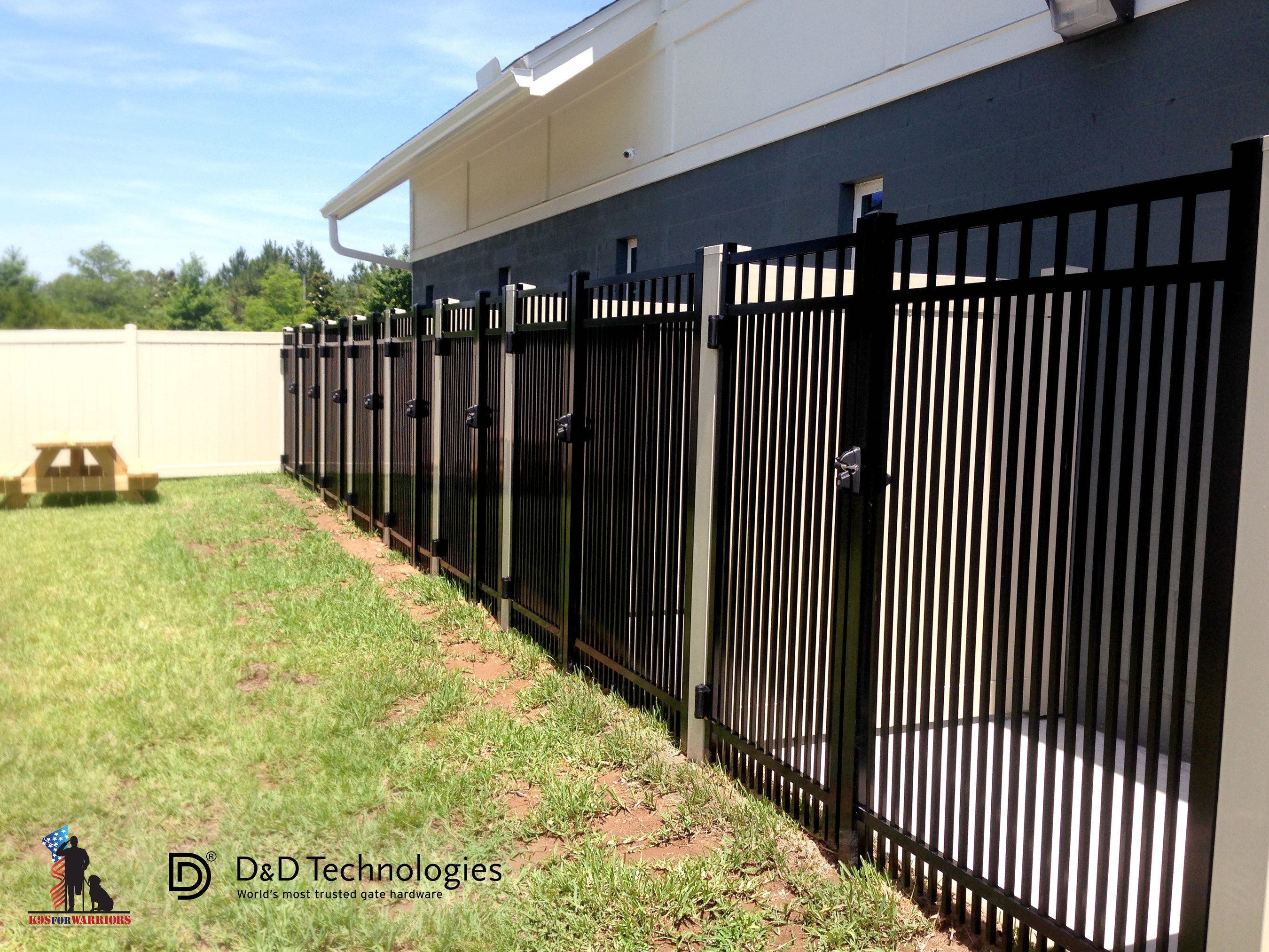 Photo of Camp K9's canine kennels from exterior.