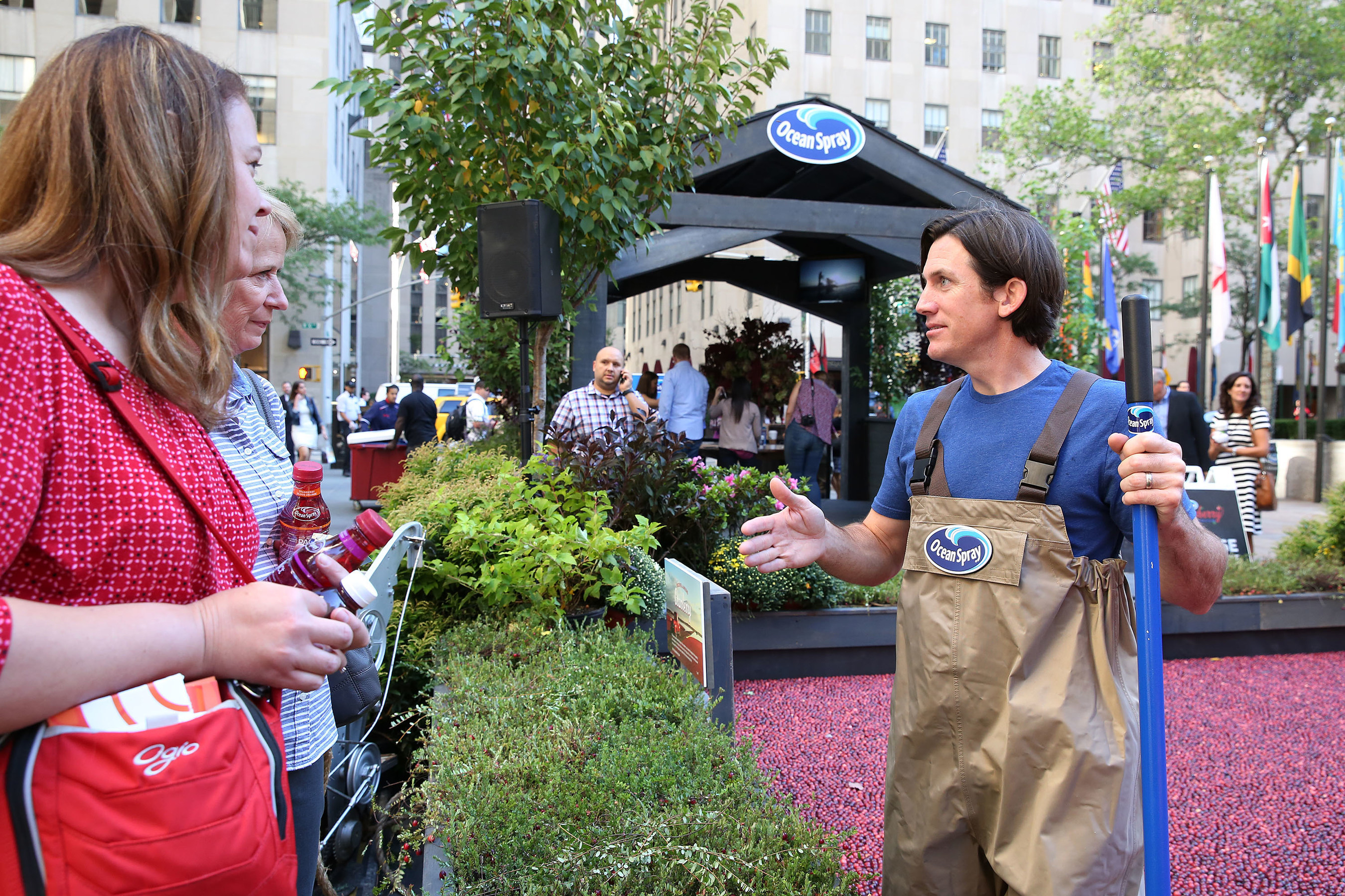 Ocean Spray, an official sponsor of the 2016 Forbes Under 30 Summit, will transform Boston's City Hall Plaza into a cranberry hub for fresh thinking October 16-19, 2016. The cooperative, comprised of 700 family farms, will fuel discussions around science, technology and innovation between summit attendees and multi-generation cranberry growers from inside its cranberry bog display.