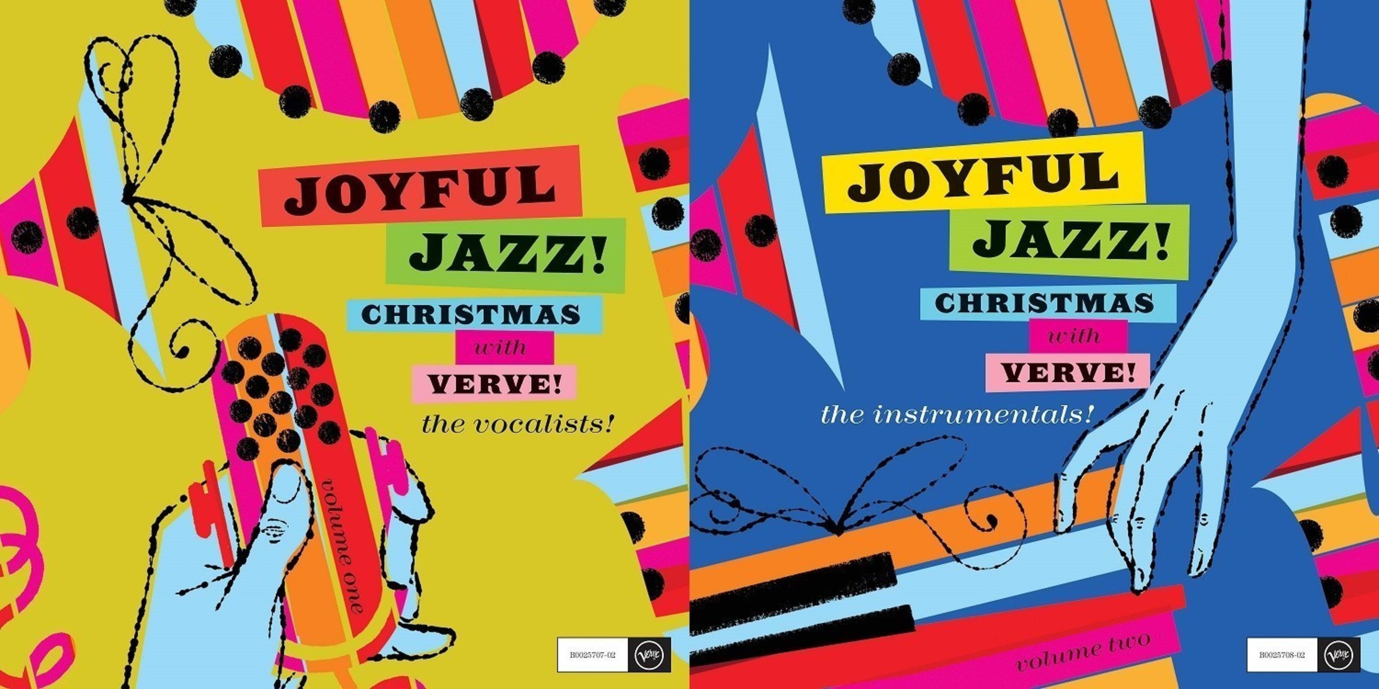 Verve is proud to celebrate the holidays with two heartwarming Christmas releases - 'Joyful Jazz! Christmas with Verve, Vol. 1: The Vocalists,' and Joyful Jazz! Christmas with Verve, Vol. 2: The Instrumentals,' on October 21. The collections feature tracks across five decades from some of the finest vocalists and instrumentalists from Universal Music's family of labels including Verve, Blue Note, Impulse!, Decca, GRP, Cadet, Argo, and more.