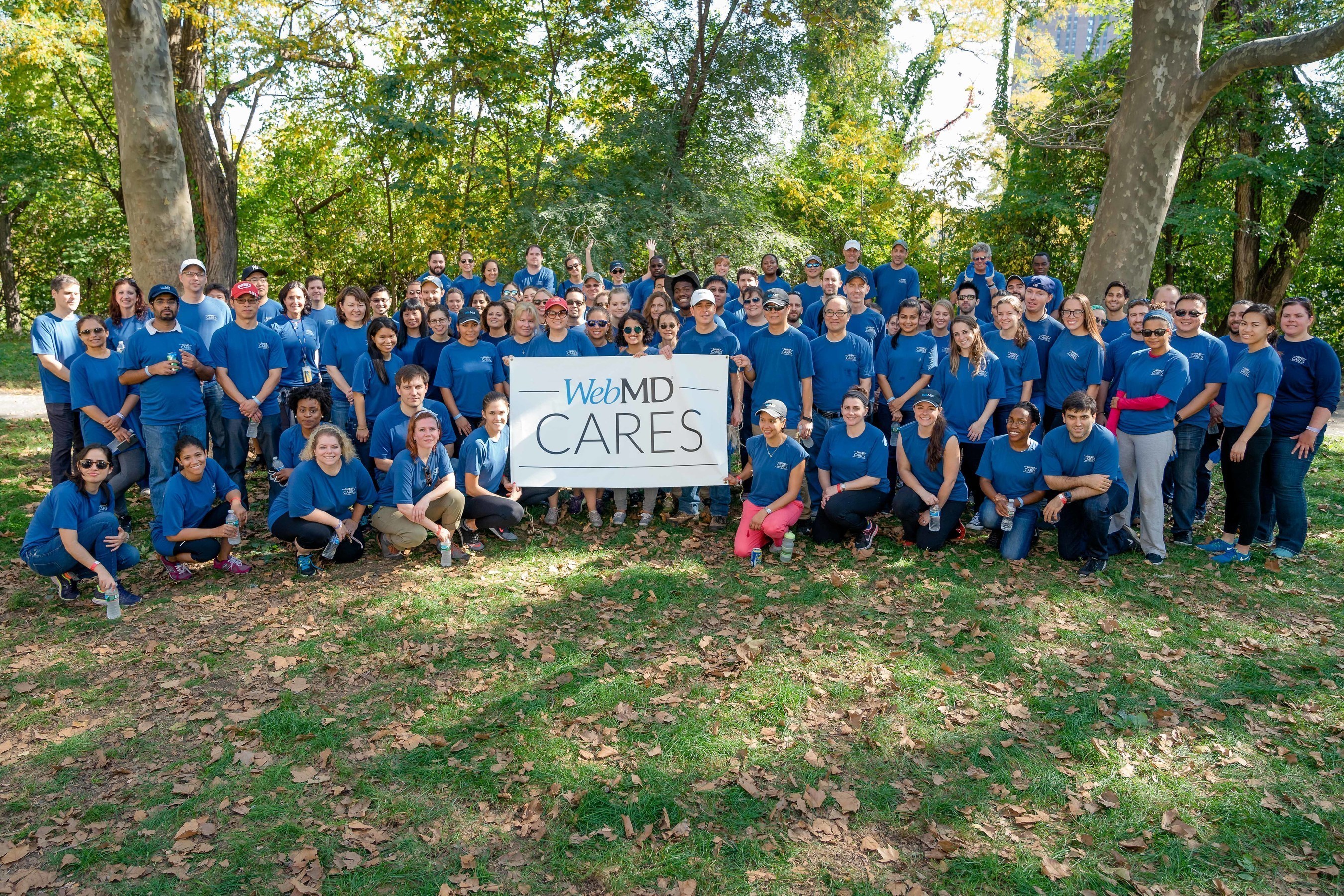WebMD Cares Impact Day 2016 - WebMD Employees in NYC volunteer at Highbridge Park.