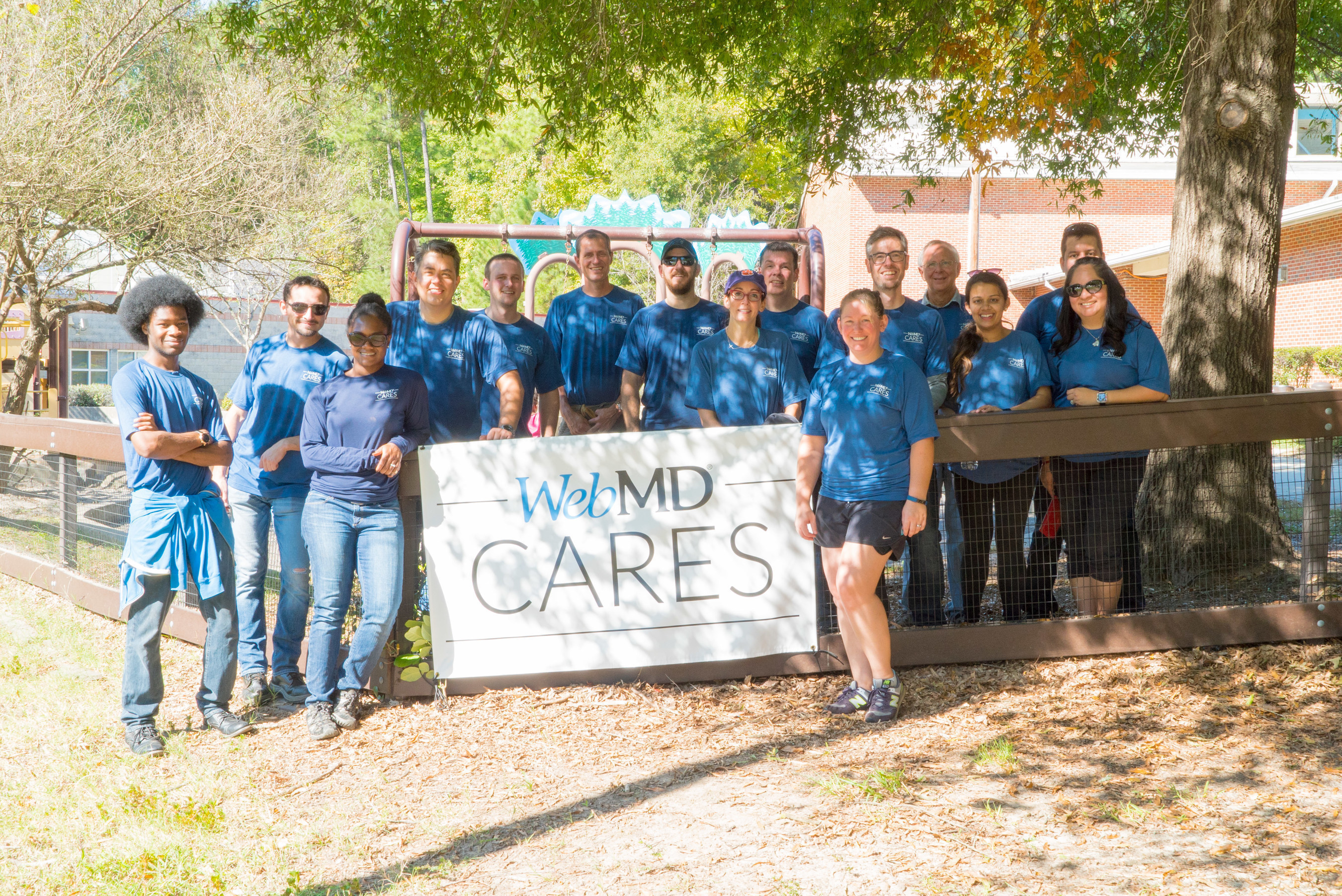 WebMD Cares Impact Day 2016 - Durham employees worked with the Durham Parks Foundation.