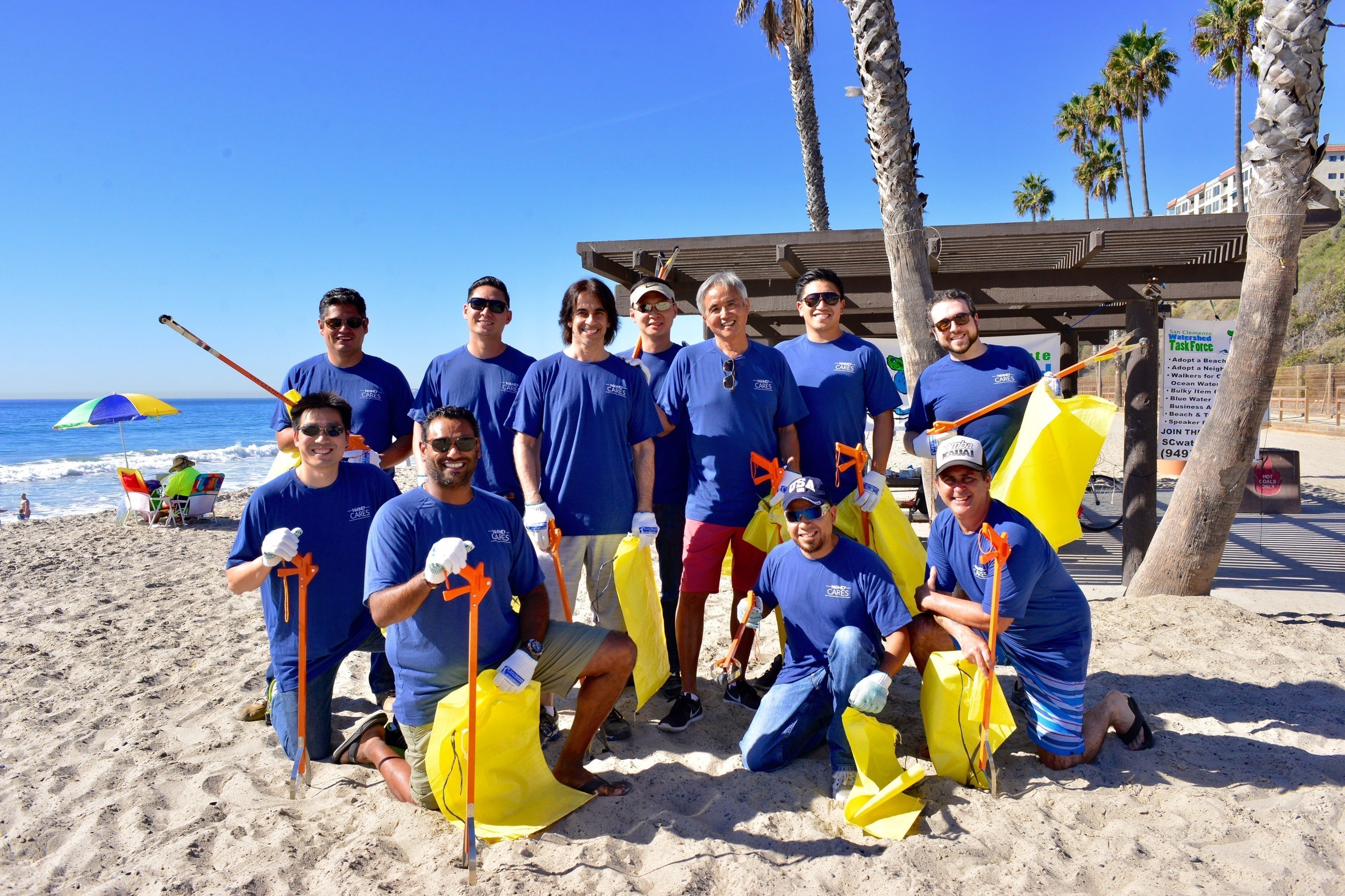 WebMD Cares Impact Day 2016 - Employees worked with the San Clemente Watershed Task Force to clean up the beach.