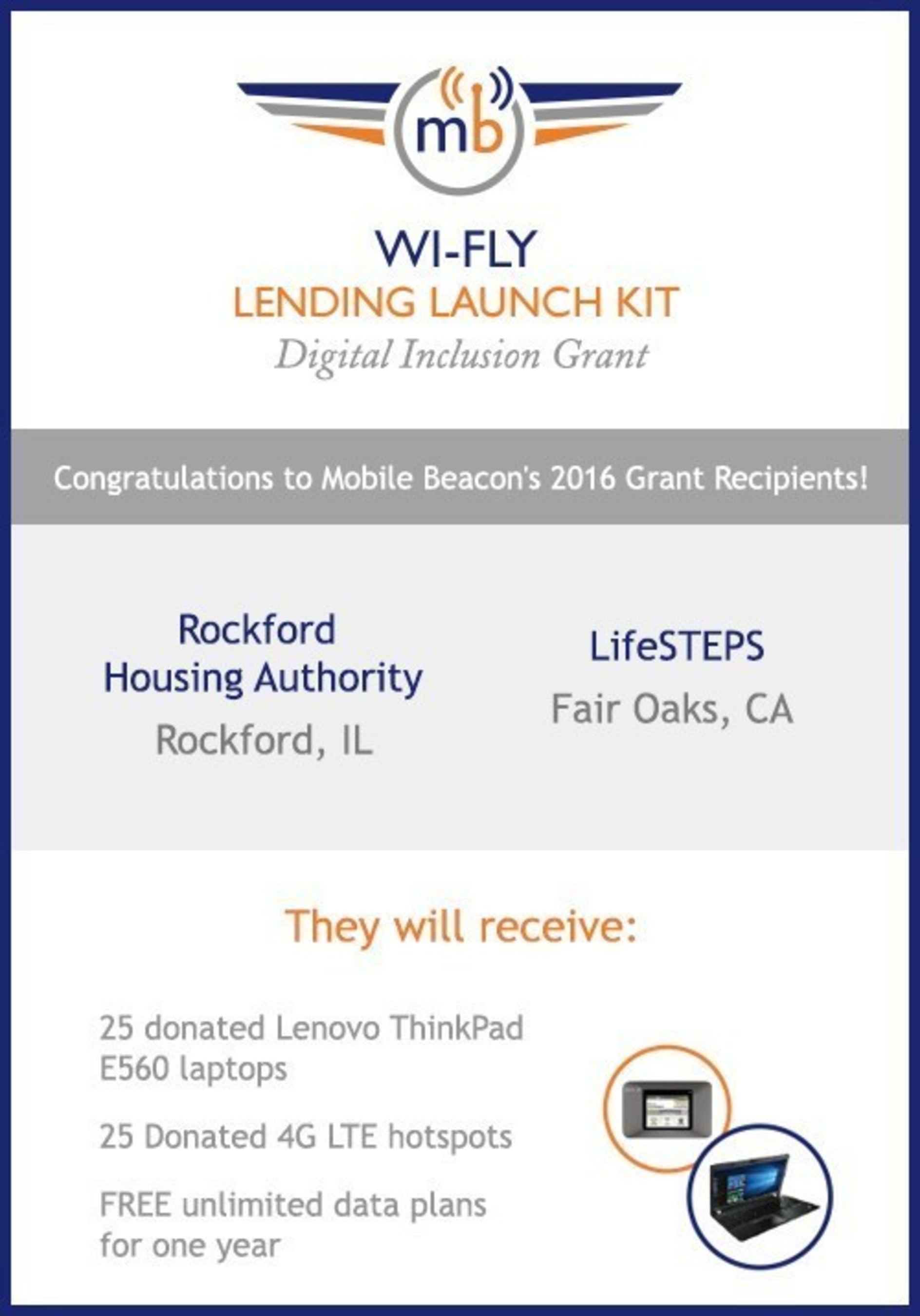 2016 Wi-Fly grant winners