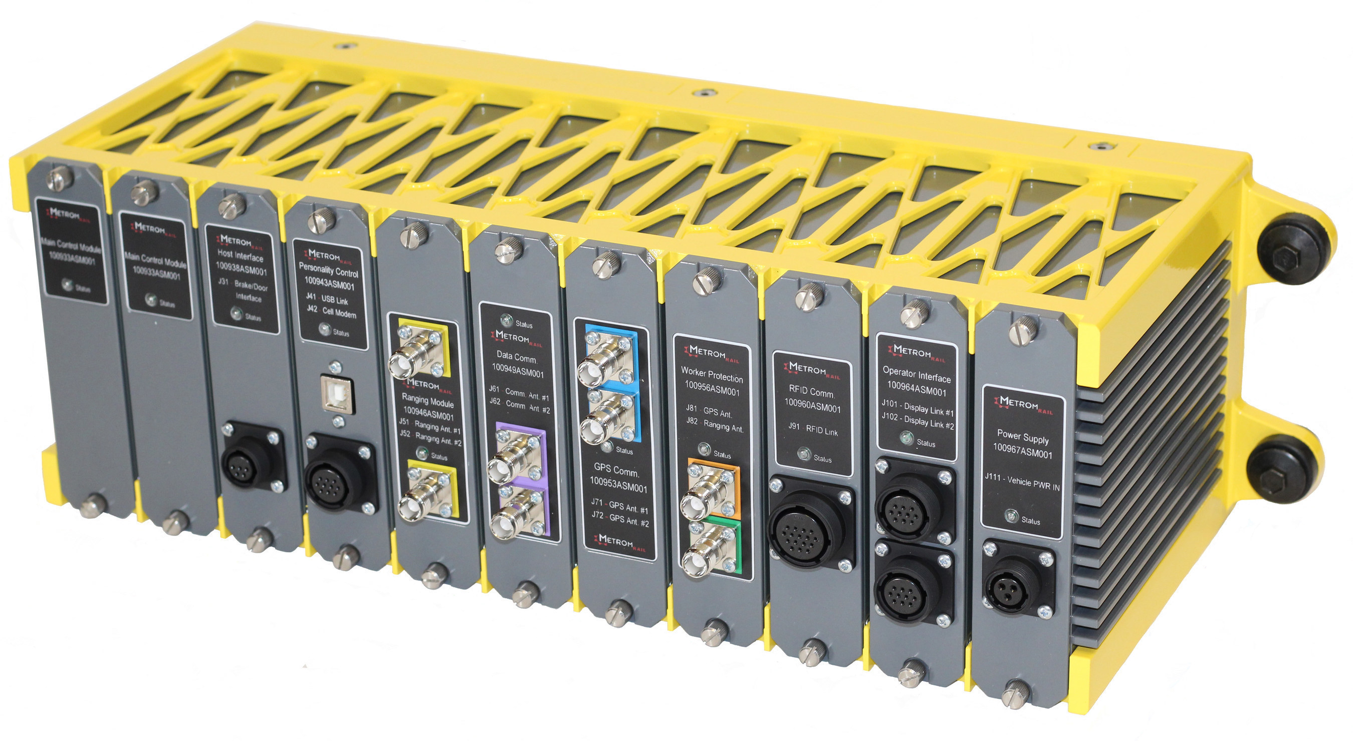 Metrom Rail released a new, modular PTC solution for transit agencies. The AURA Positive Train Control System provides collision avoidance, speed and signal compliance, precision berthing, and worker protection in both above and underground environments.