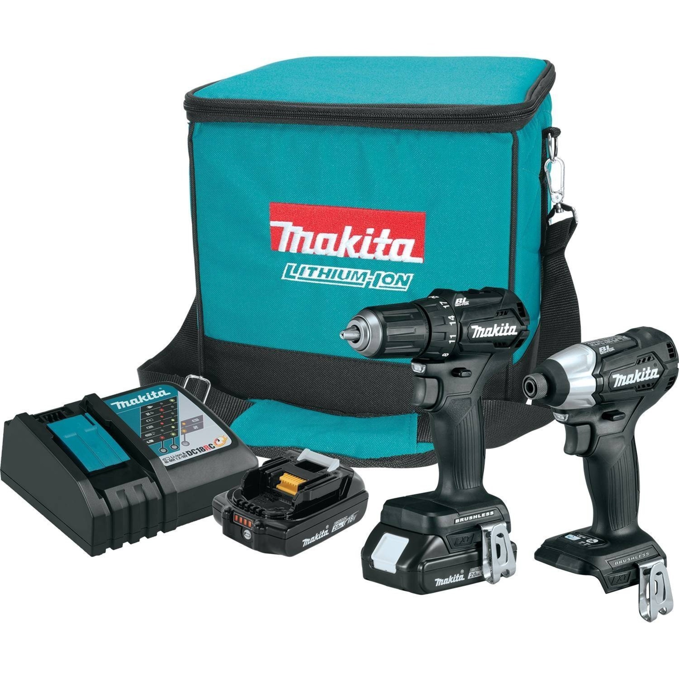 Makita 18V LXT Sub-Compact Brushless tools, a new class in cordless, are the most compact and lightest weight in the 18-volt category.