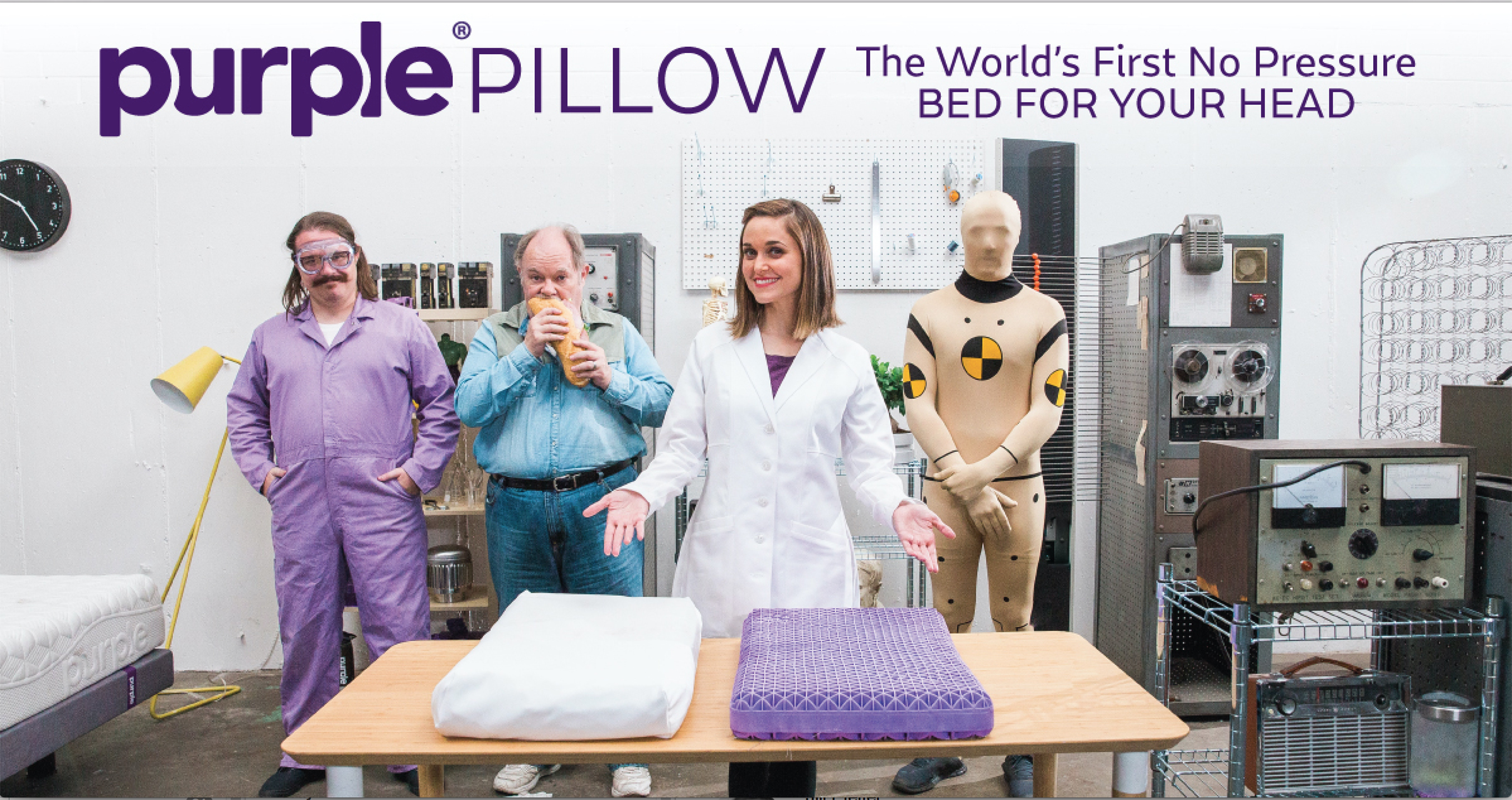 Purple(R) Pillow Breaks Kickstarter Records