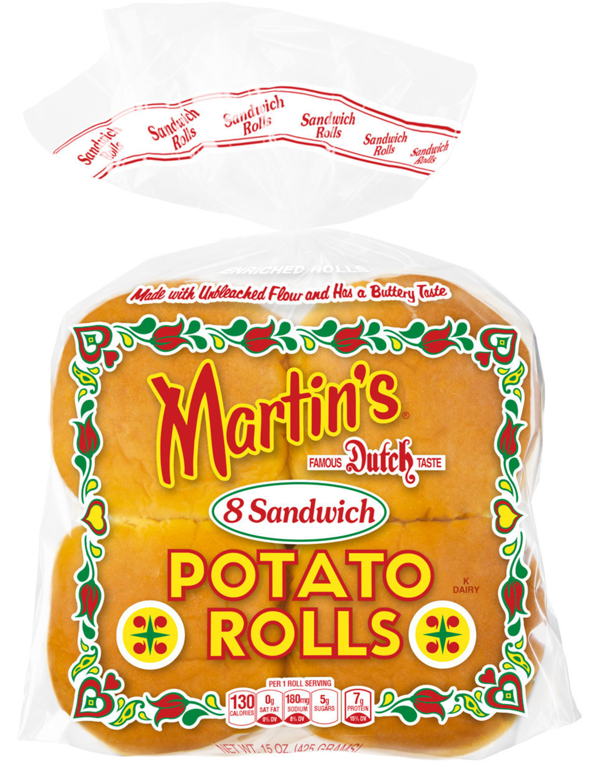 Martin's Famous Sandwich Potato Rolls are the number one branded hamburger roll in America!